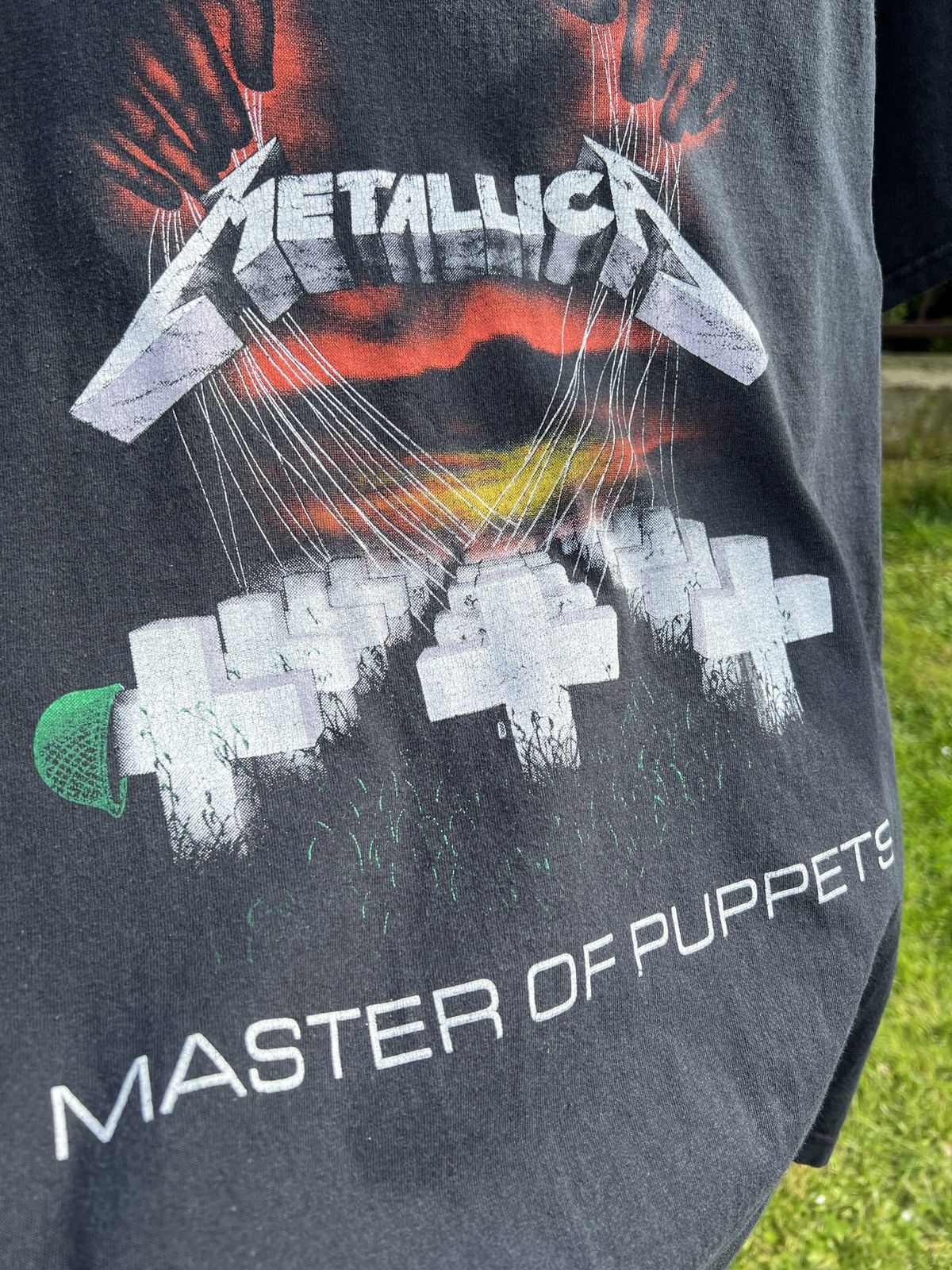 Band Tees × Metallica × Vintage Vintage Metallica “ master of puppets “ jerzees tee 00s Size US M / EU 48-50 / 2 - 2 Thumbnail