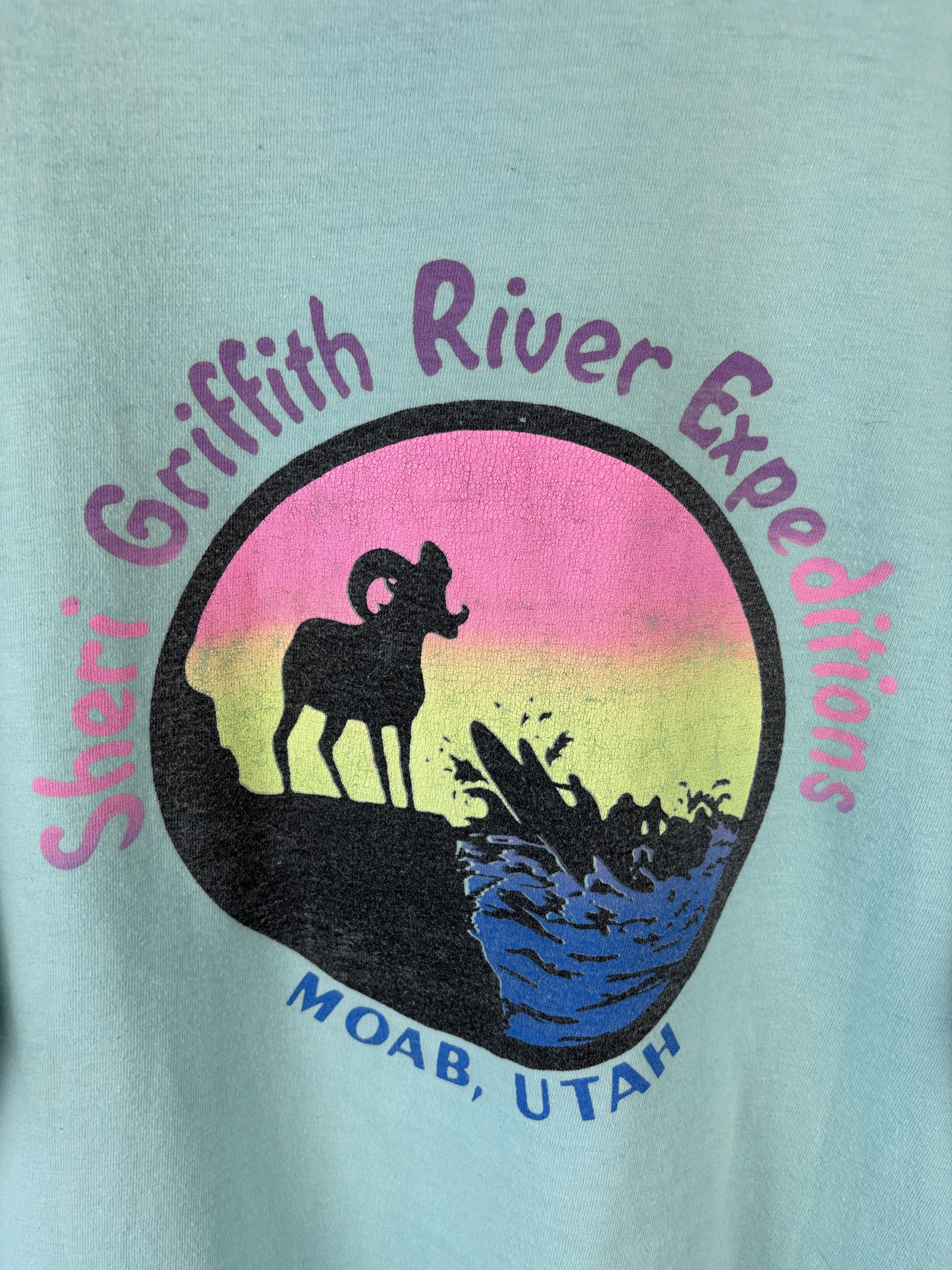 Vintage Westwater Canyon Sheri Griffith River Expeditions T-Shirt Size US XL / EU 56 / 4 - 9 Thumbnail