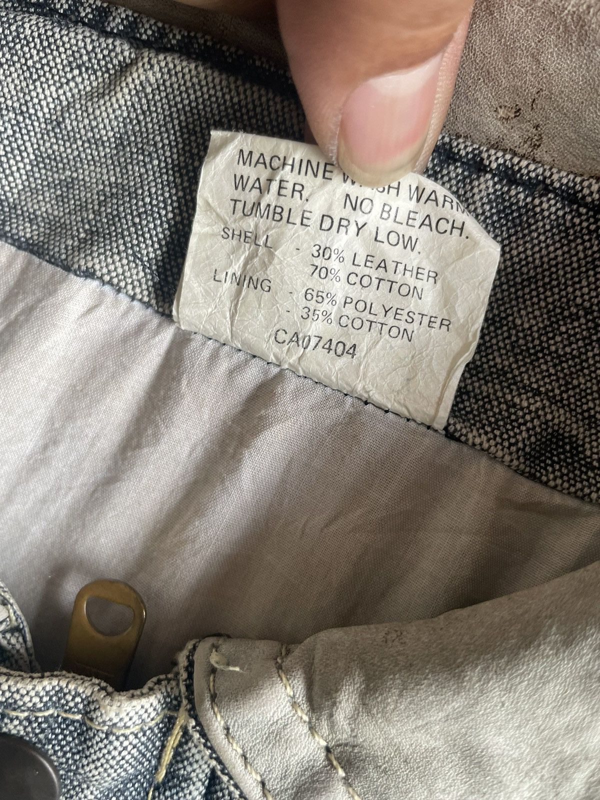 Vintage Vintage Jeffrey Alan Denim Jacket Size US L / EU 52-54 / 3 - 16 Thumbnail