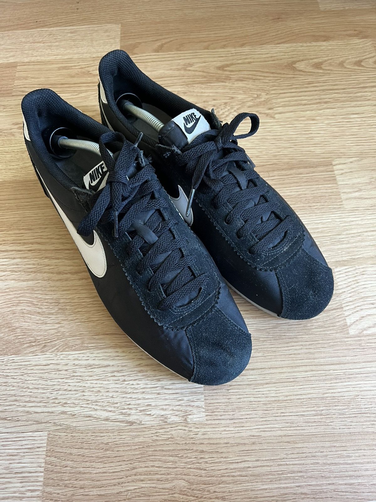 Nike Nike Cortez ‘72 Black/White Nylon Shoes Size 11 Size US 11 / EU 44 - 2 Thumbnail
