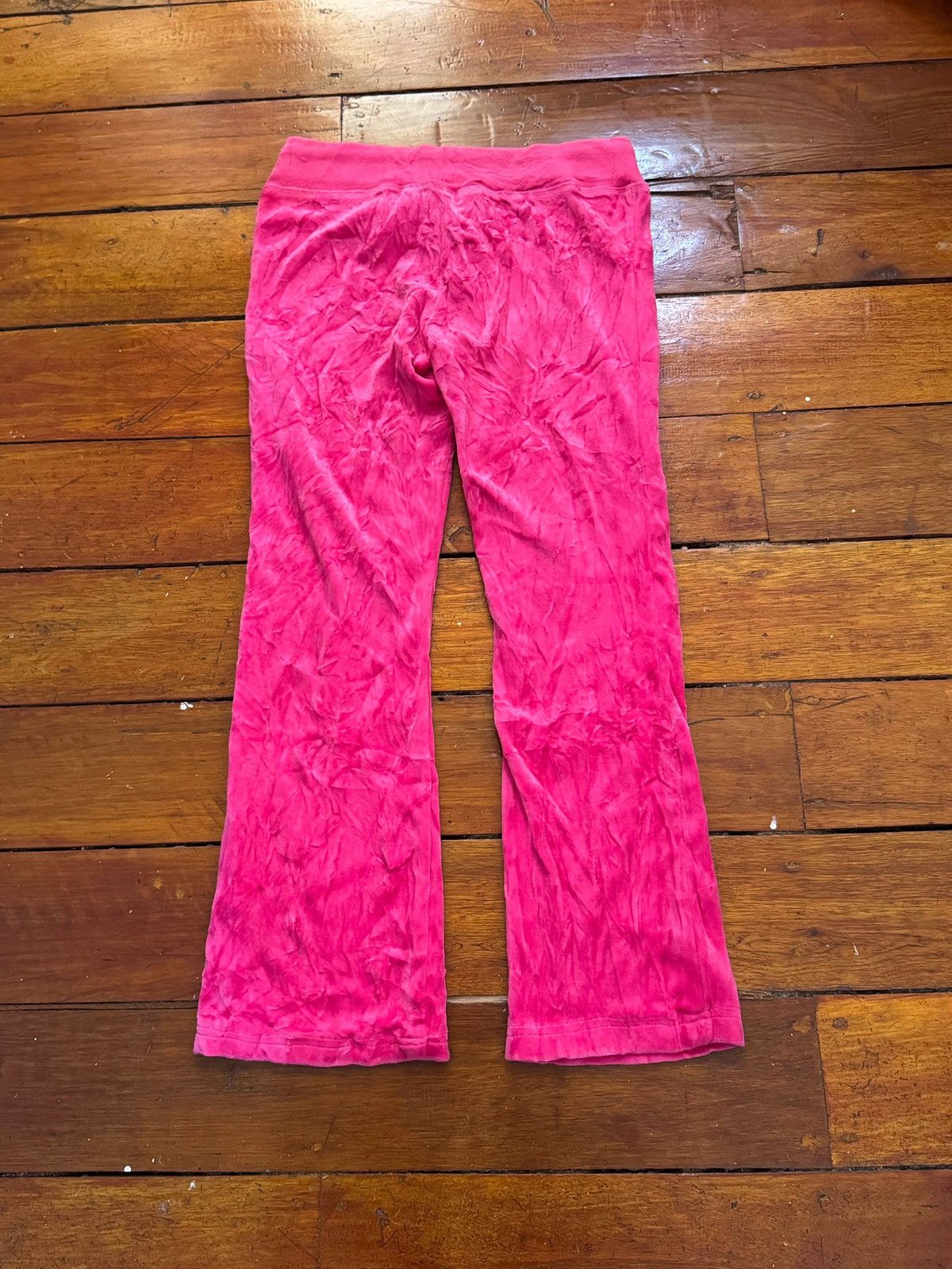 Hysteric Glamour Japanese Velvet Trackpants BeBe Juicy Couture Styled Size 29" - 4 Thumbnail