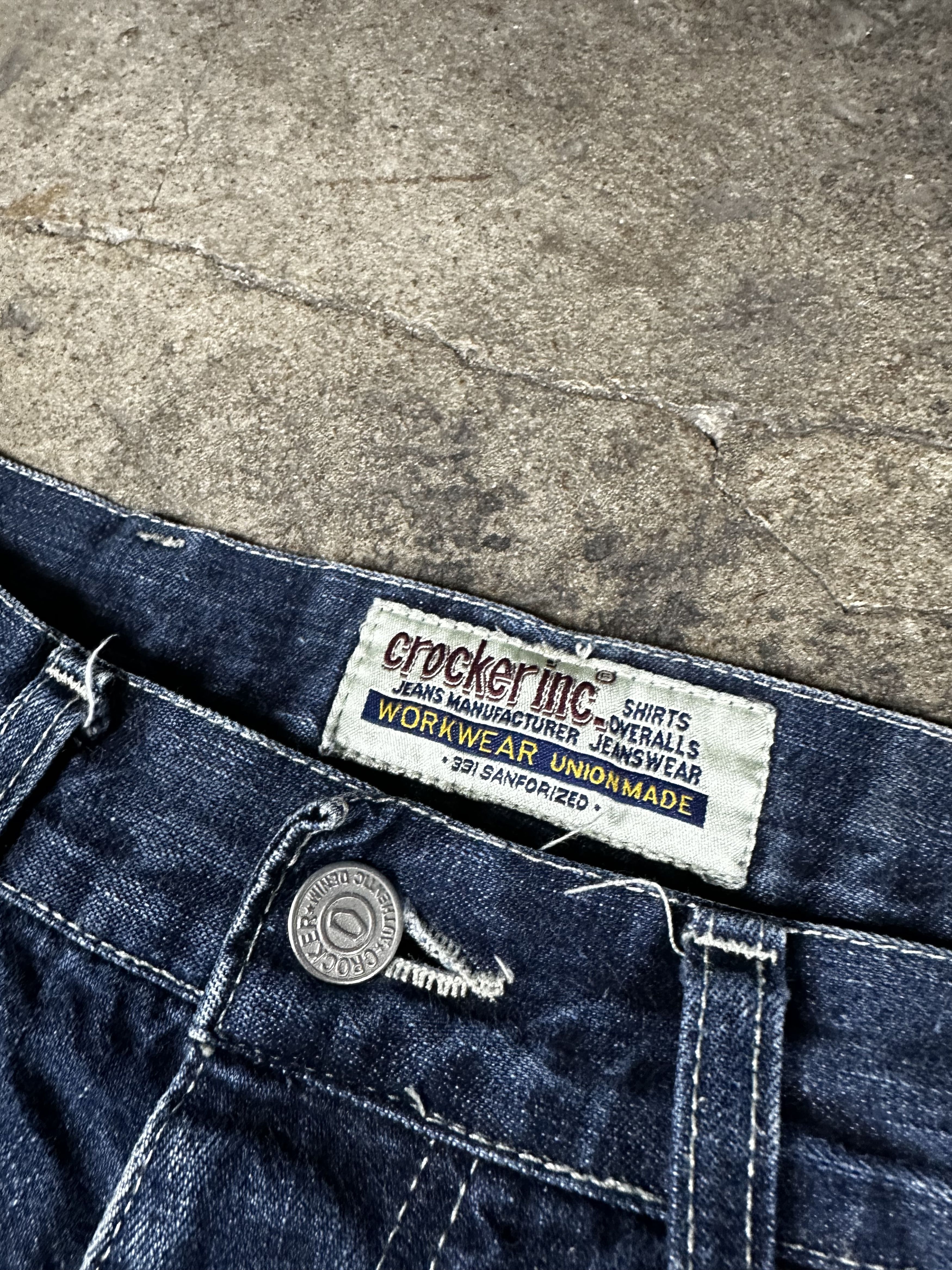 Vintage 90s Vintage Crocker Doubleknee Workwear Pants Size US 30 / EU 46 - 6 Thumbnail