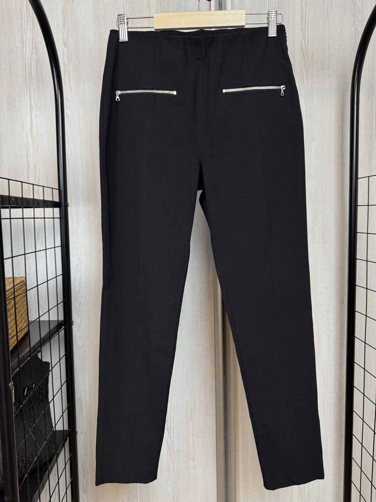 Rag & Bone Rag & Bone New York Women's Black Skinny Stretch Pants SZ 6 Size 28" / US 6 / IT 42 - 1 Thumbnail