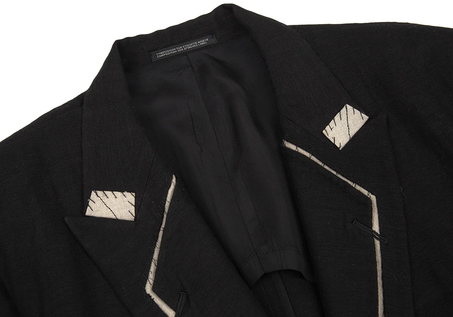 Yohji Yamamoto Yohji Yamamoto Tailored Design Linen Cotton Jacket Size US XL / EU 56 / 4 - 3 Thumbnail