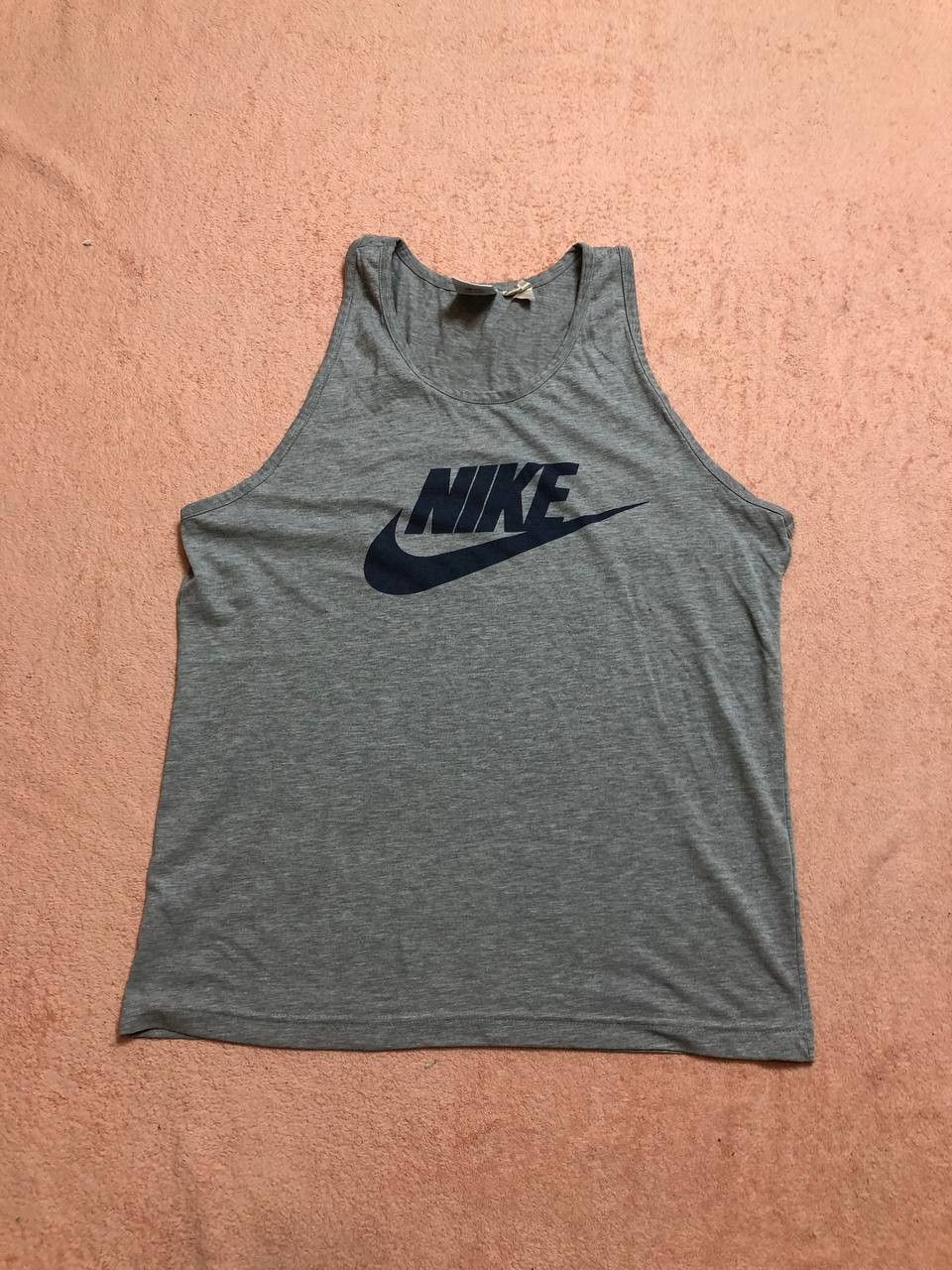 Nike Nike Racerback Scoop Neck Gray Athletic Tank Top Size US S / EU 44-46 / 1 - 6 Thumbnail