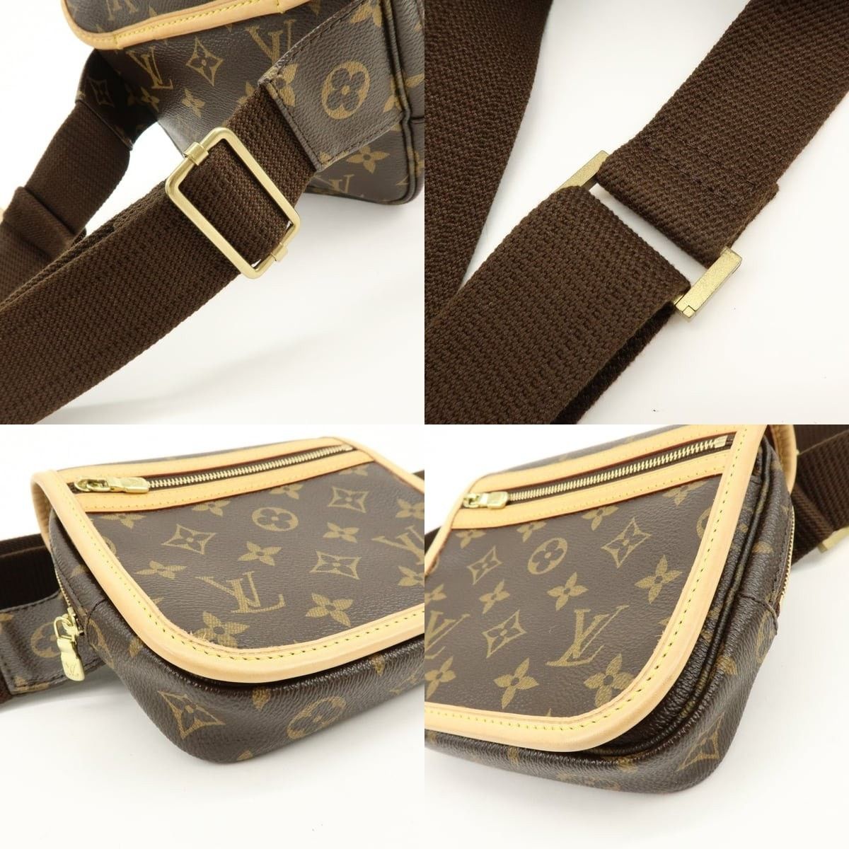 Louis Vuitton Louis Vuitton Monogram Bosphore Belt Bag Brown Size ONE SIZE - 4 Thumbnail