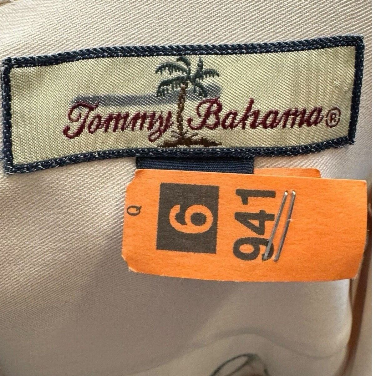 Tommy Bahama Tommy Bahama Silk Embroidered Shirt TINY FLAW Size US XL / EU 56 / 4 - 8 Thumbnail