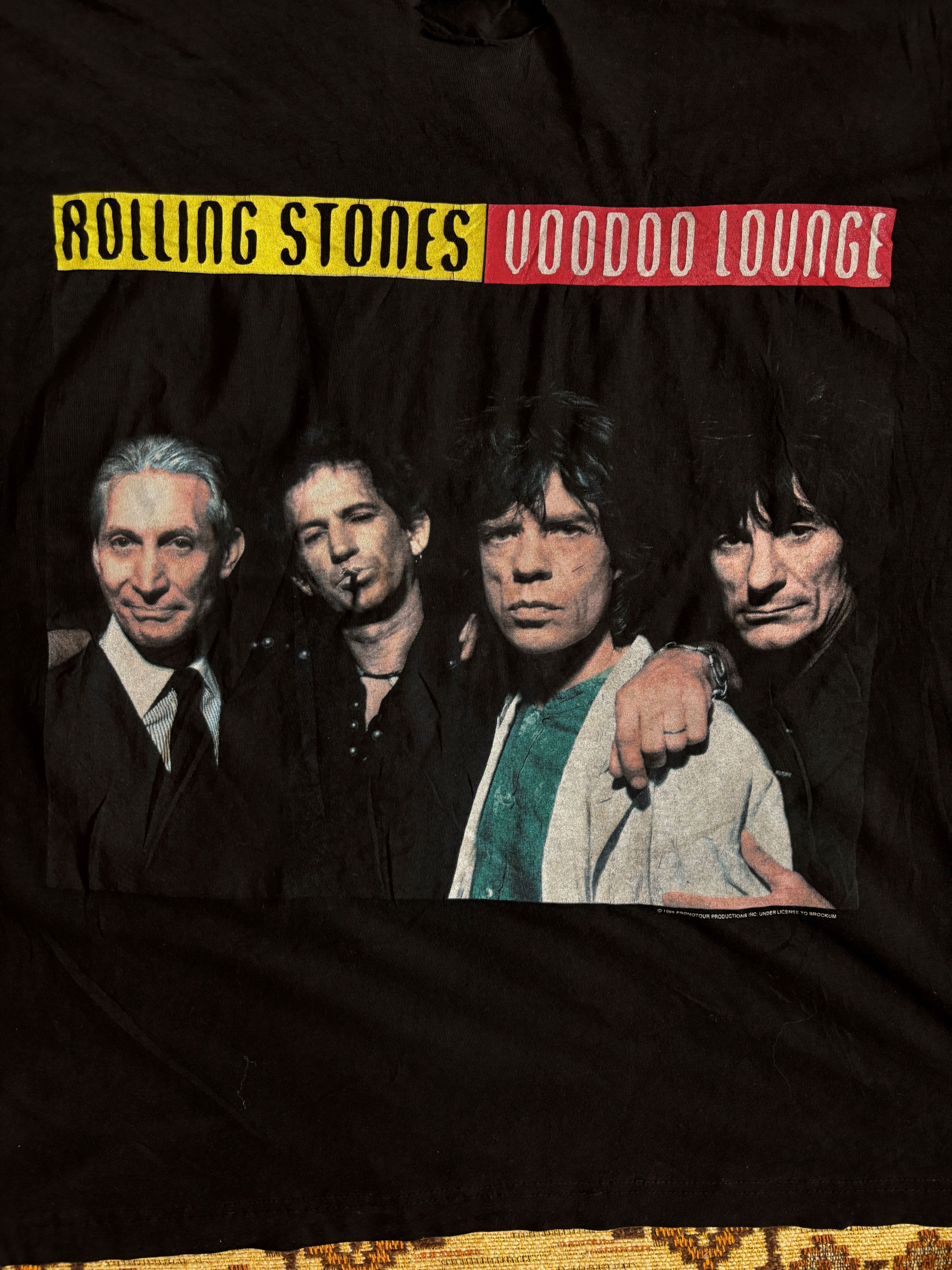 The Rolling Stones The Rolling Stones Voodo 1996 World Tour Tshirt Size US L / EU 52-54 / 3 - 4 Thumbnail