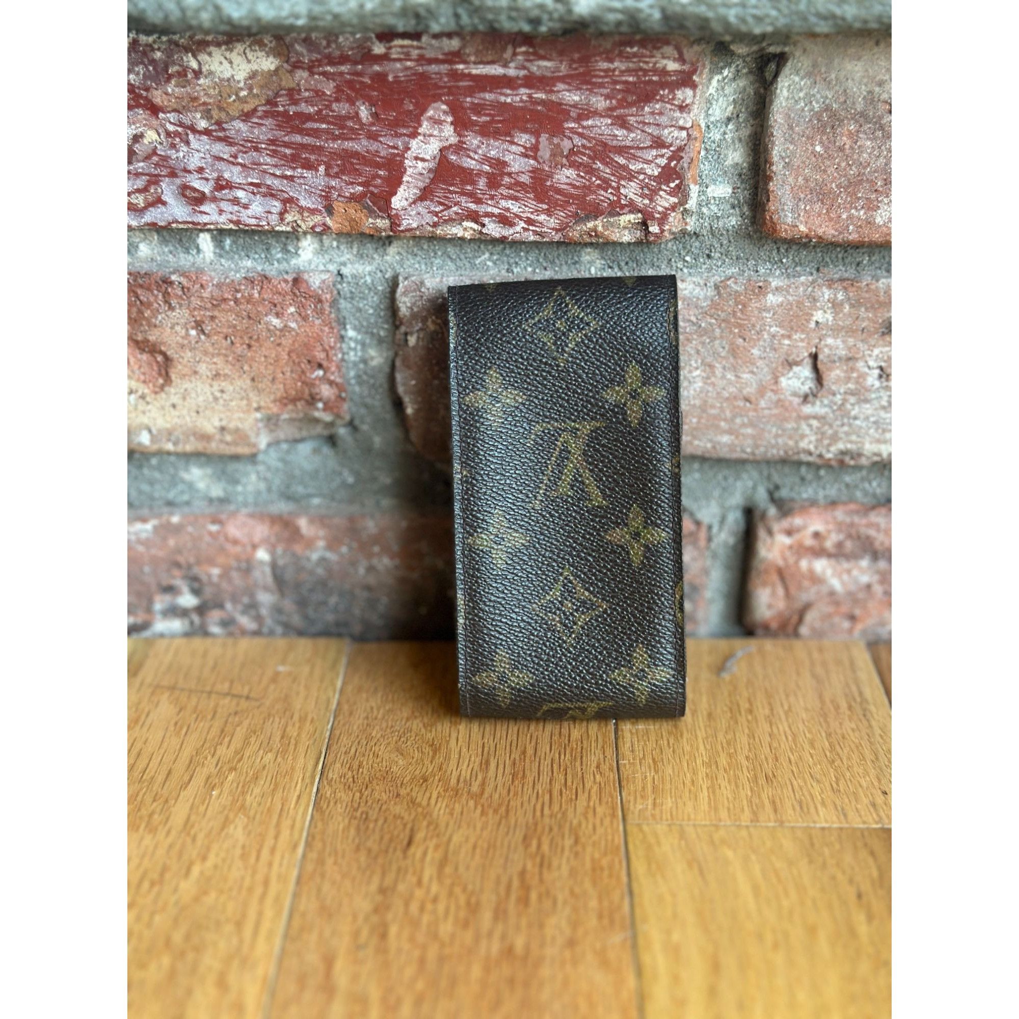 Louis Vuitton LOUIS VUITTON MONOGRAM BROWN TOBACCO M63024 CIGARETTE CASE Size ONE SIZE - 2 Thumbnail