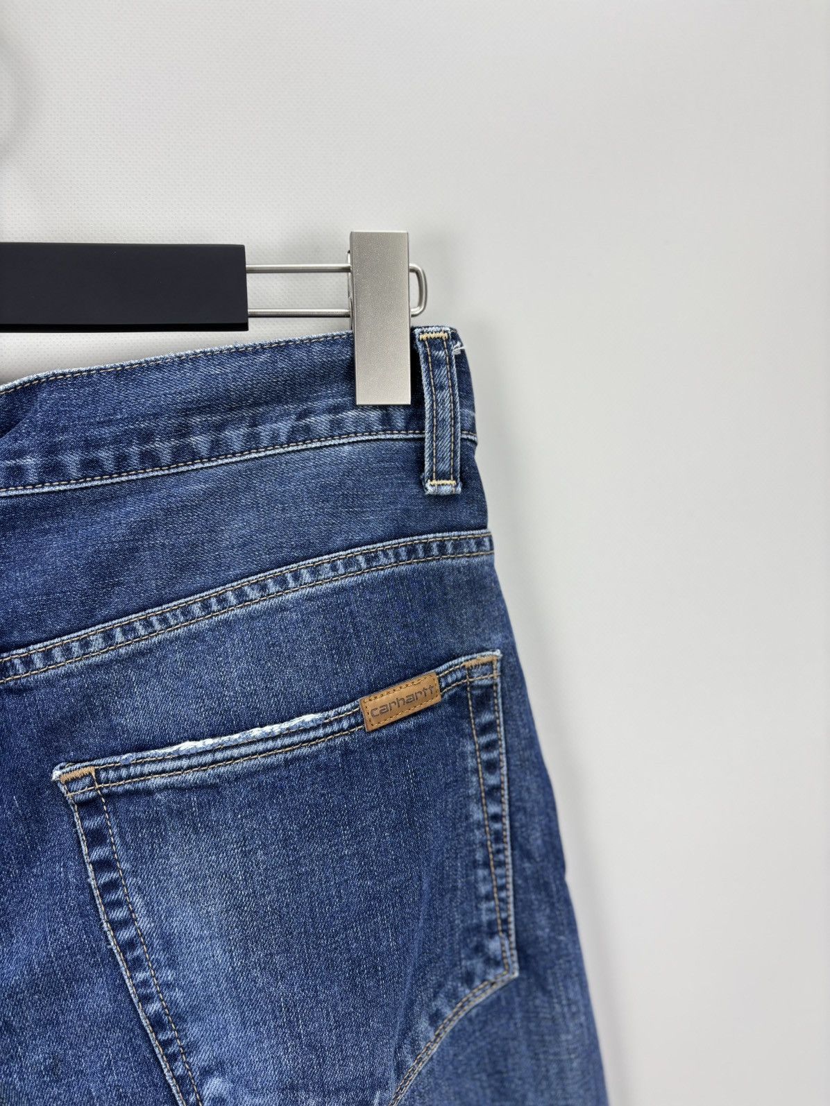 Carhartt Mens jeans Carhartt Size 28x32 Color Blue Size US 28 / EU 44 - 7 Thumbnail