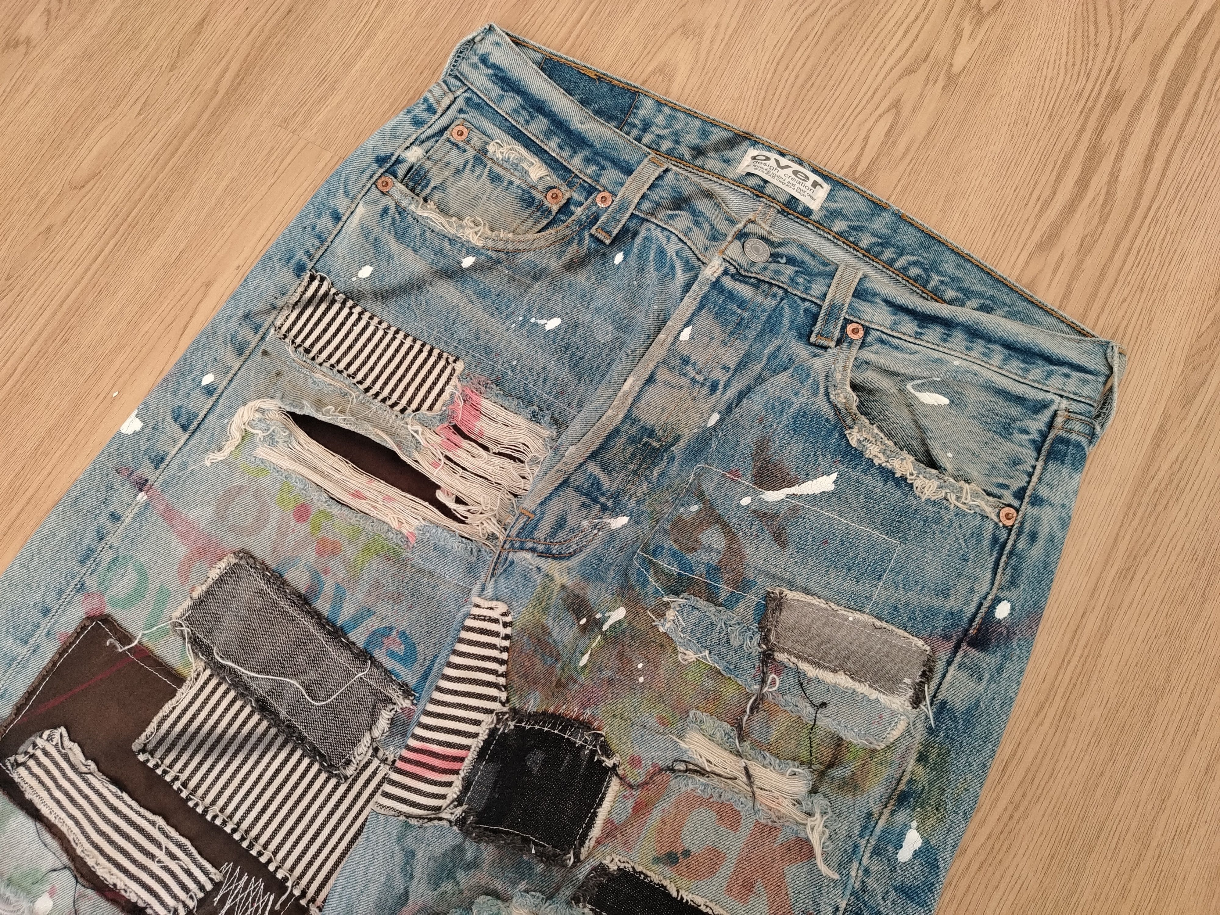 Levi's Levis 501 Jeans Vintage ARTWORK Size US 33 - 3 Thumbnail