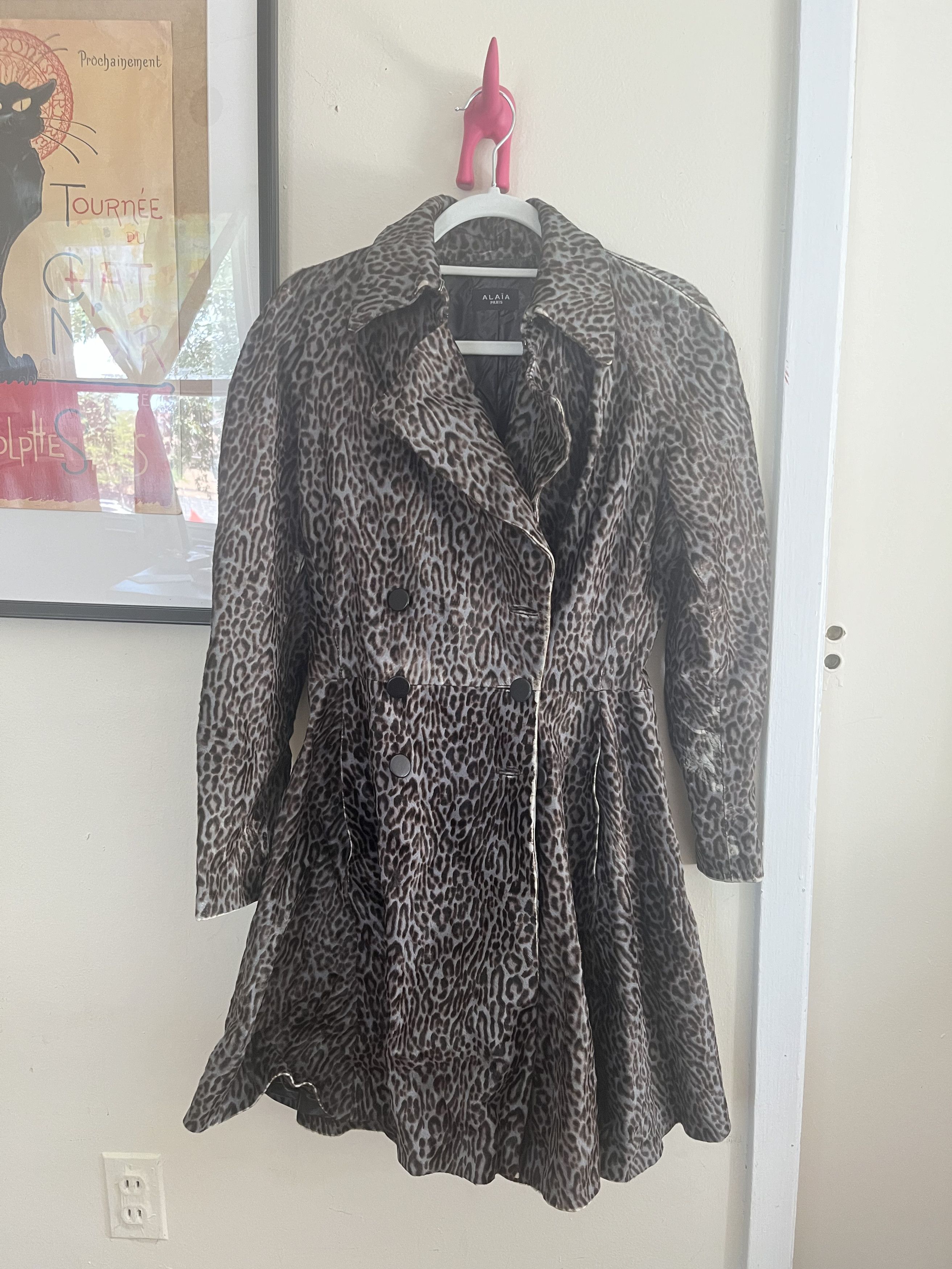 Alaia CALF SKIN ALAIA TRENCH COAT Size M / US 6-8 / IT 42-44 - 2 Thumbnail