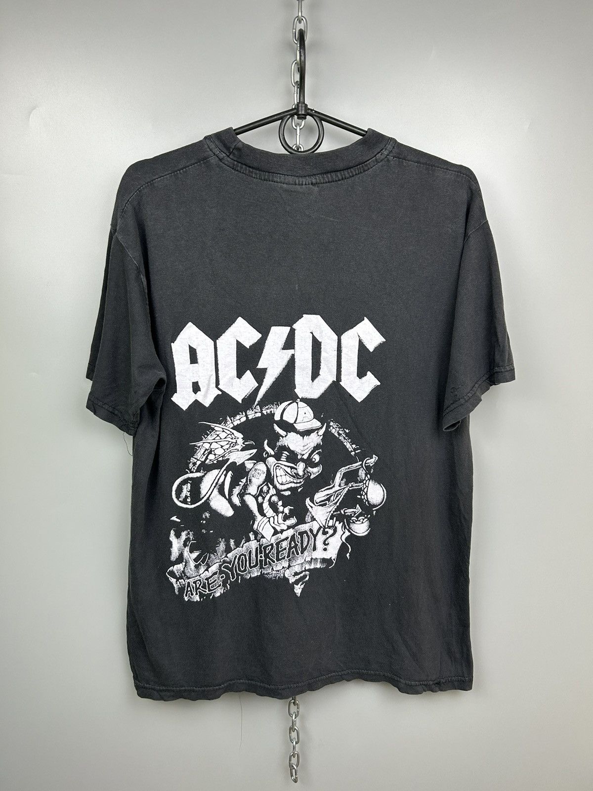 Band Tees × Vintage Vintage Ac Dc Are You Ready T shirt Size US S / EU 44-46 / 1 - 12 Thumbnail