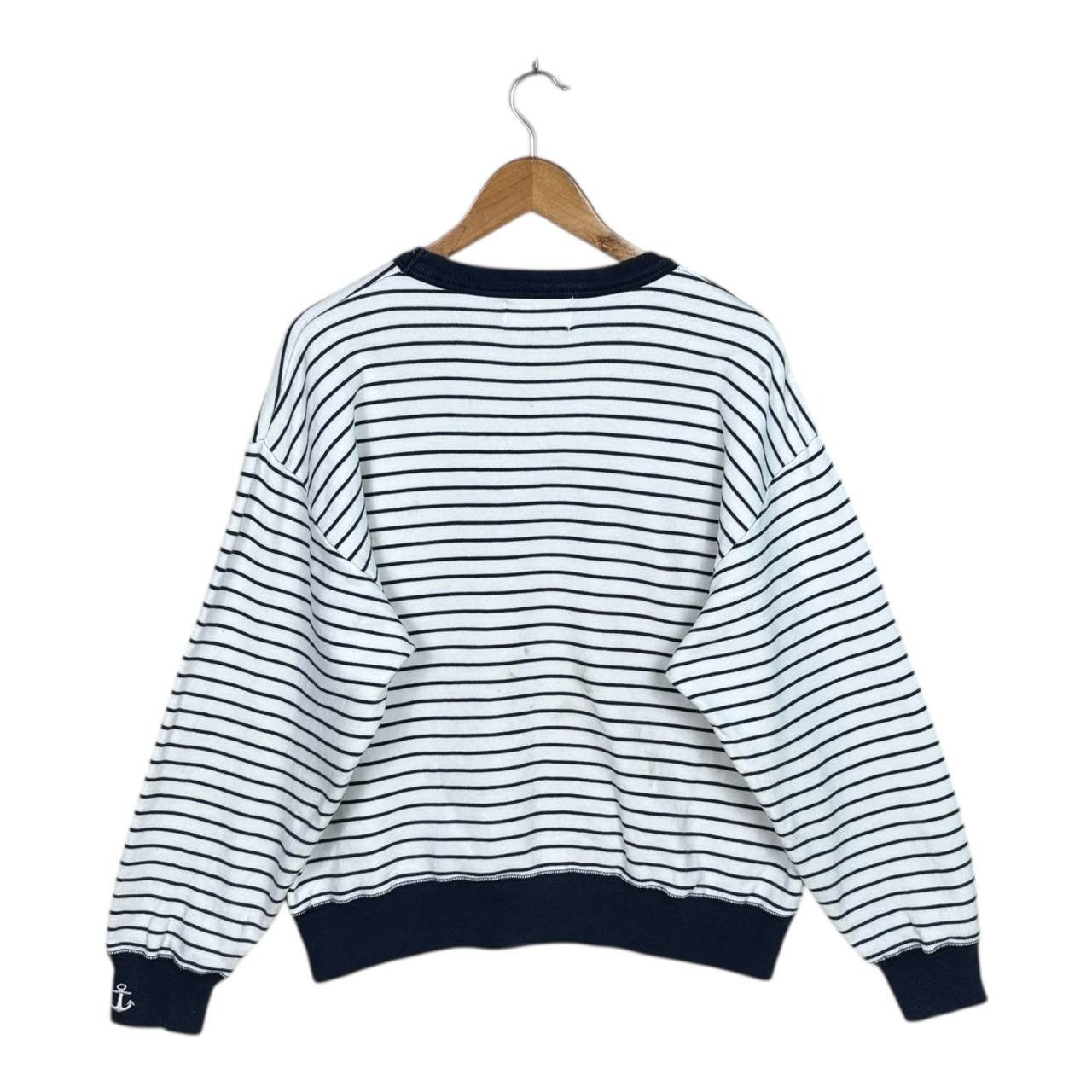 Japanese Brand Captain Santa Yacht Club Japan Vintage Striped Sweatshirt L Size US L / EU 52-54 / 3 - 2 Thumbnail