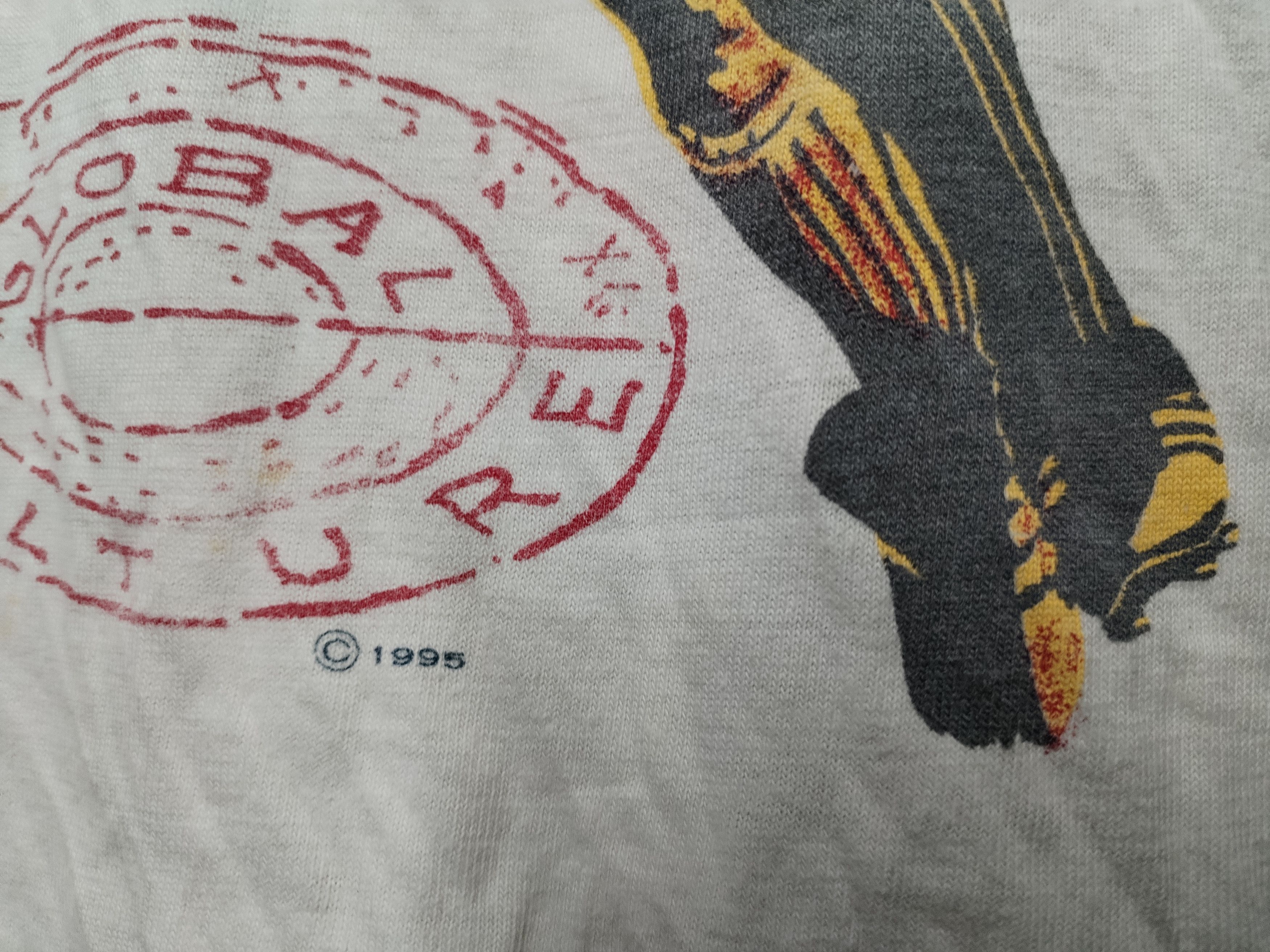 Vintage 1995 VINTAGE TEE RUGBY NEW ZEALAND VERY RARE Size US L / EU 52-54 / 3 - 6 Thumbnail