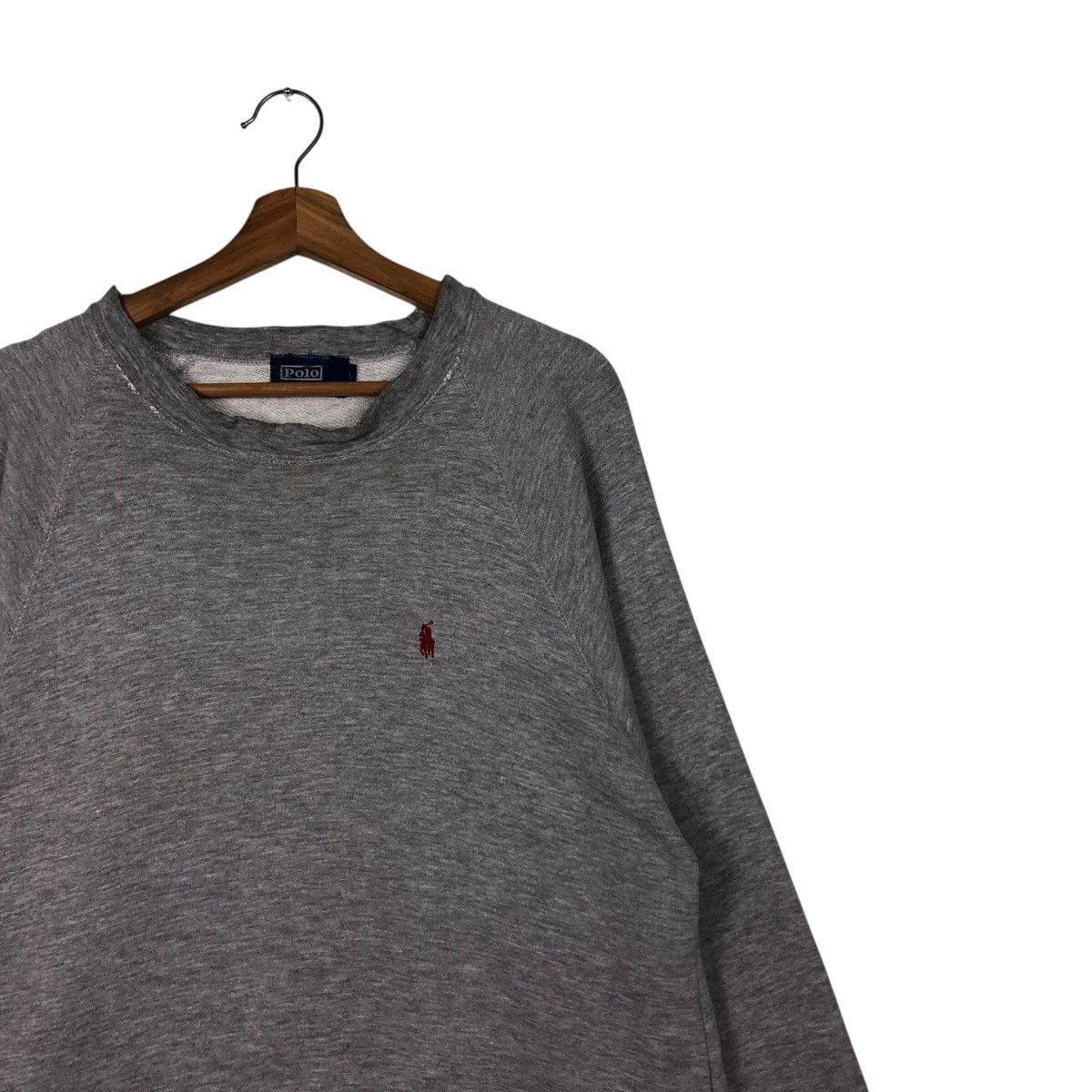 Japanese Brand × Vintage 📌Vintage Polo by Polo Ground Sweatshirt Small Pony Size US L / EU 52-54 / 3 - 7 Thumbnail