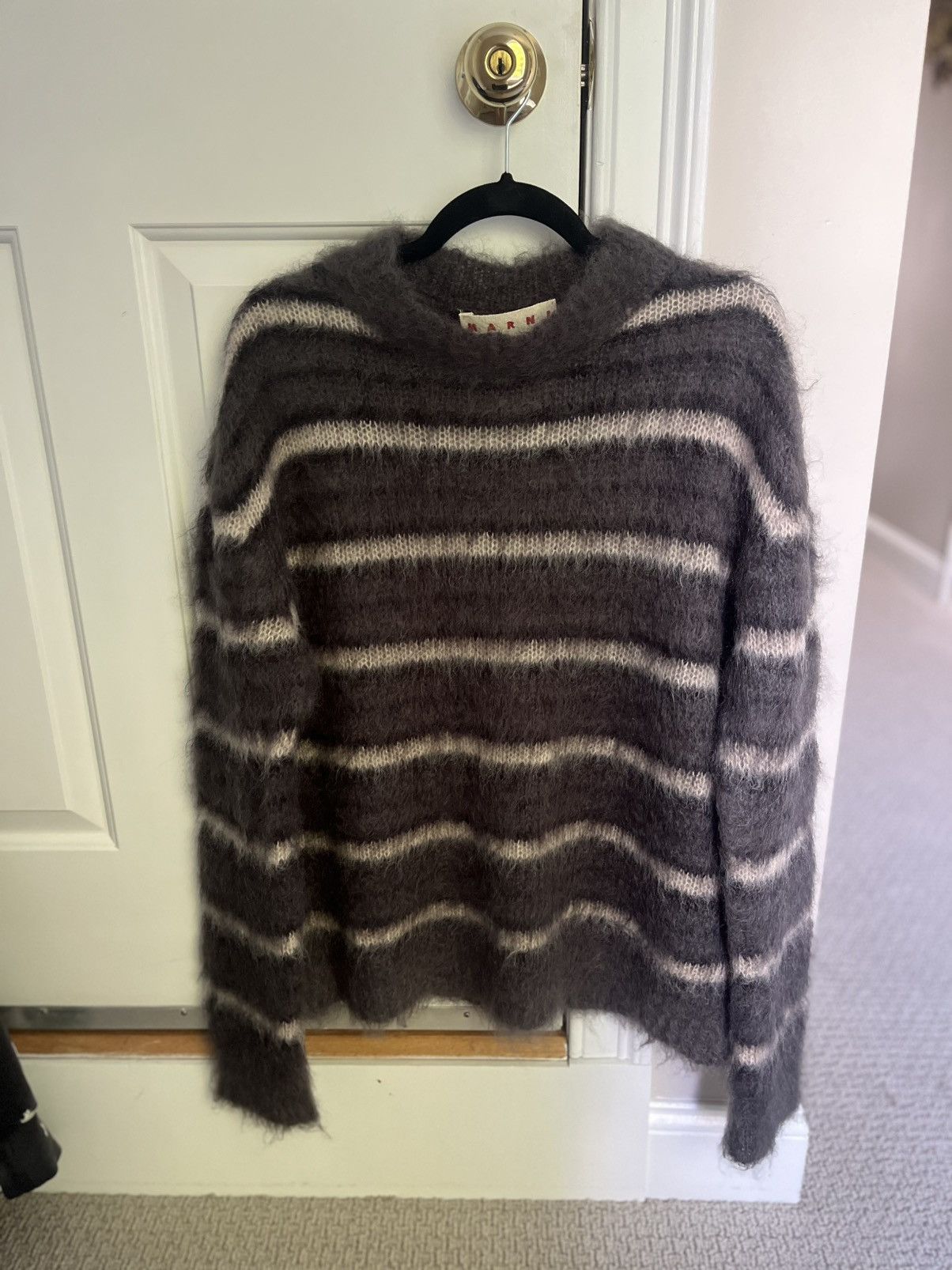 Marni Marni FW25 Fuzzy Wuzzy Mohair sweater Size US M / EU 48-50 / 2 - 1 Thumbnail