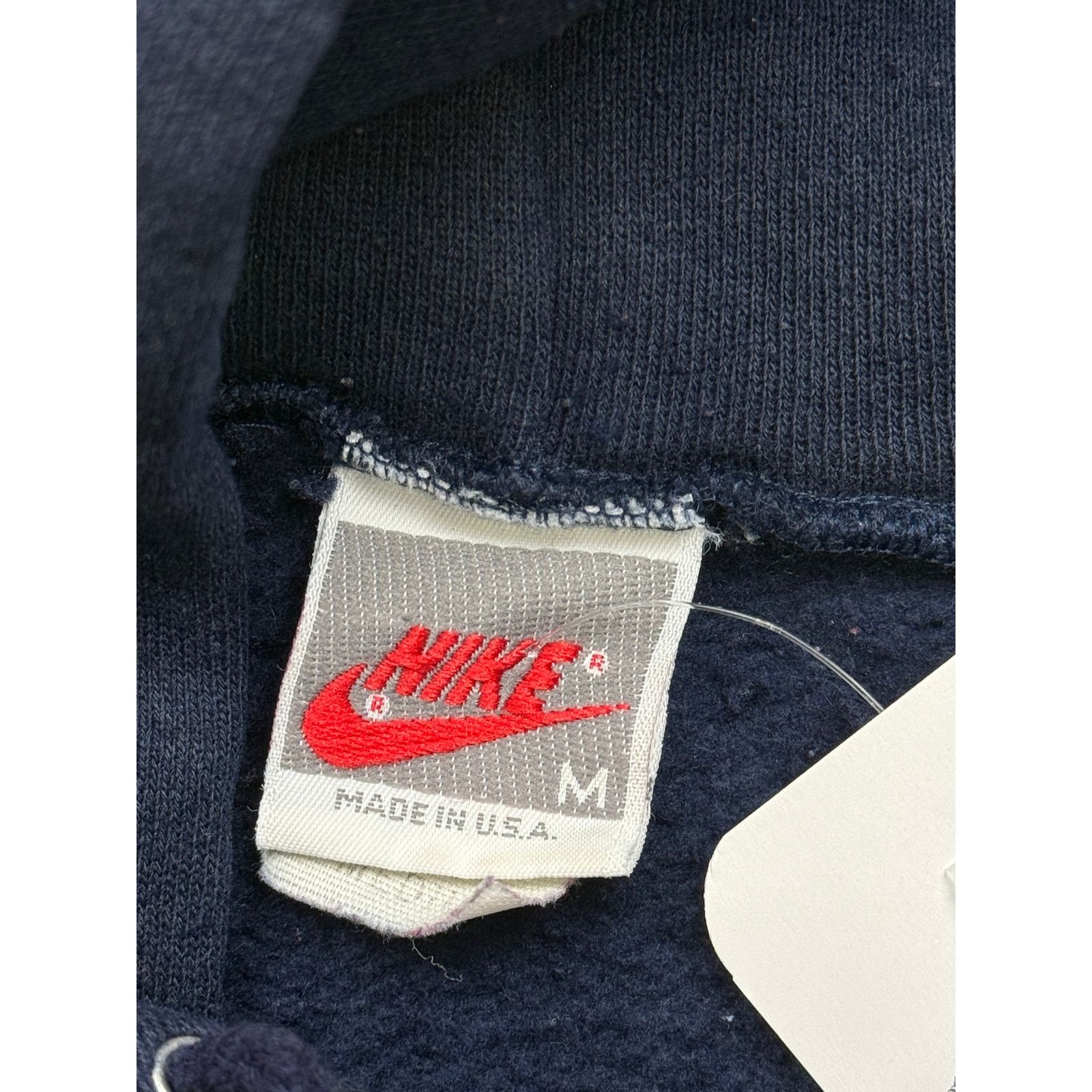 Vintage Vintage 80s/90s Nike Embroidered Hooded Sweatshirt Size M Size US M / EU 48-50 / 2 - 3 Thumbnail