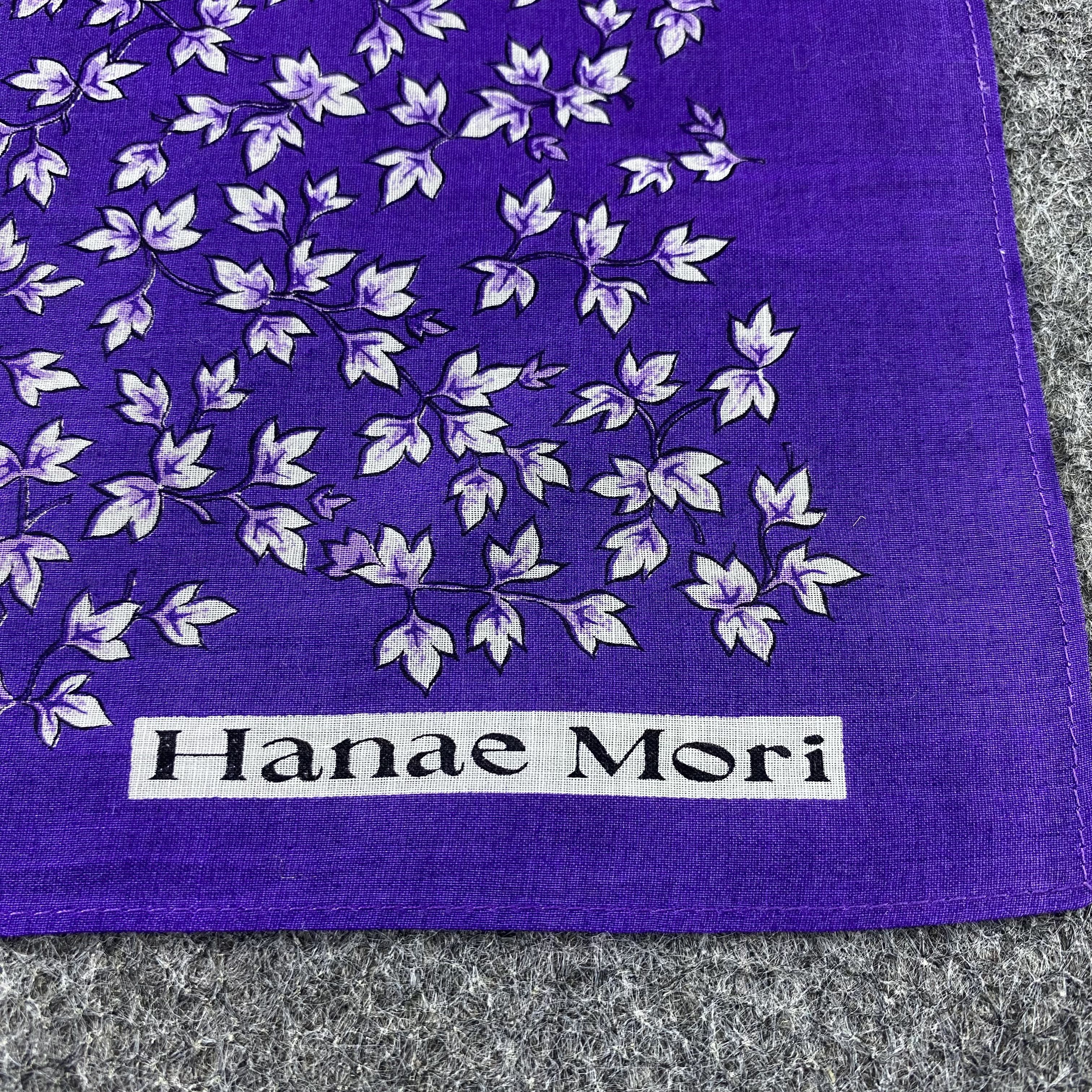 Hanae Mori Hanae Mori Handkerchief Neckerchief Bandana-B1618 Size ONE SIZE - 7 Thumbnail