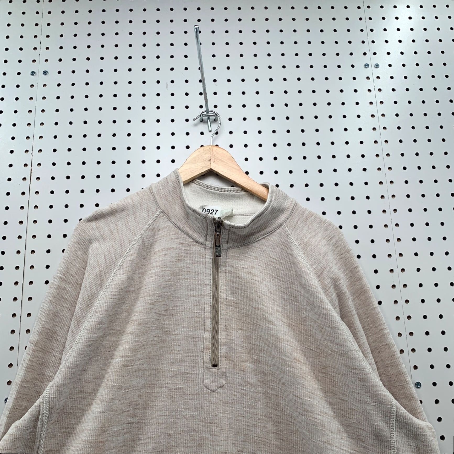 Tommy Bahama Tommy Bahama Sweater Main Selling Point Brand Mens 2XL Beige Reversible 1/4 Zip Pullover Knit Cotton Blend Mock Neck Long Sleeve Casual 26x29 90s? Size US XXL / EU 58 / 5 - 5 Thumbnail