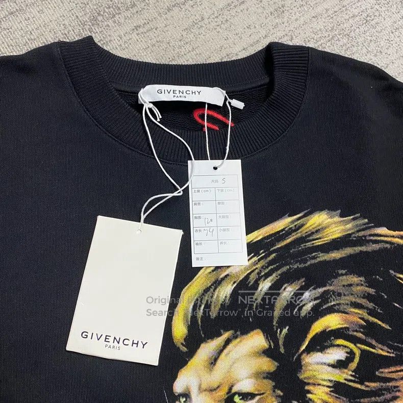 Givenchy Givenchy Lion Black Hoodie Size US S / EU 44-46 / 1 - 3 Thumbnail