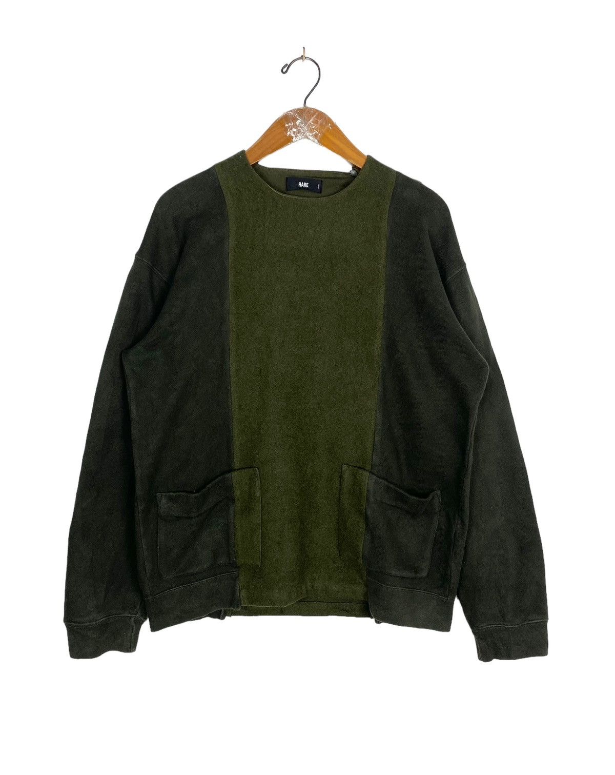 HARE Rare‼️ Hare Colour Block Bondage Design Sweatshirt Size US S / EU 44-46 / 1 - 1 Thumbnail