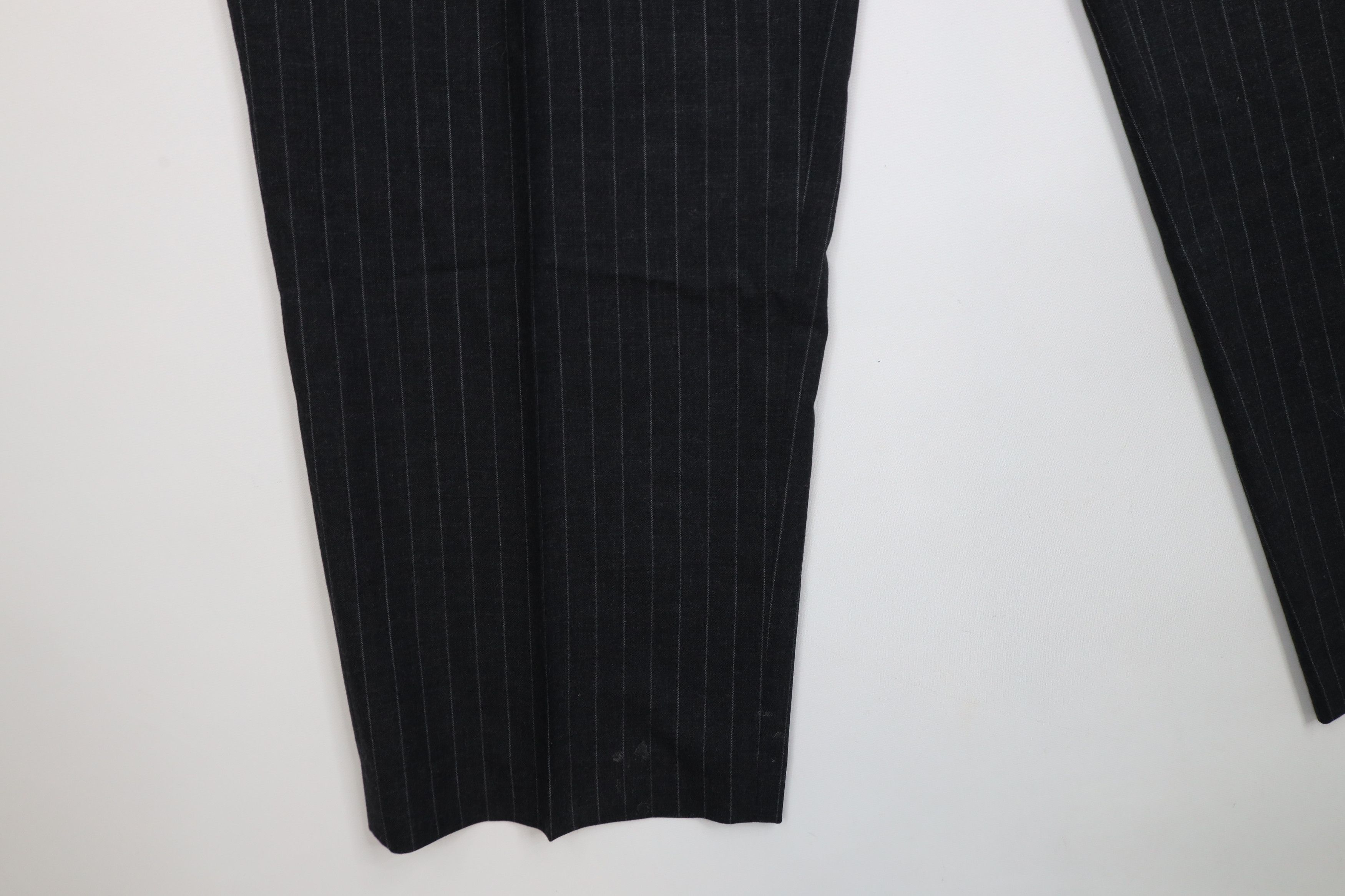 Lands' End × Vintage Vintage 90s Lands End Pinstriped Wide Leg Chino Pants USA Size US 36 / EU 52 - 9 Thumbnail