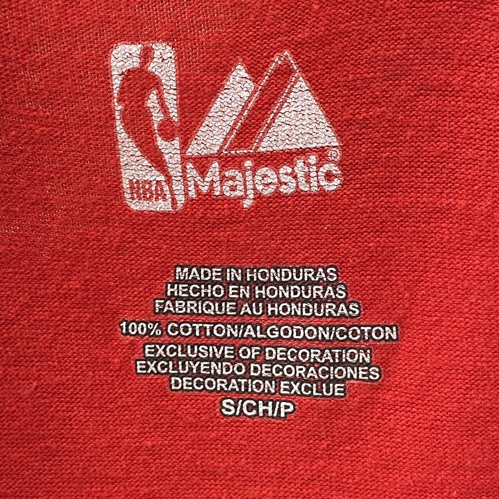 Majestic Majestic NBA Chicago Bulls Red Graphic T Shirt Size US S / EU 44-46 / 1 - 3 Thumbnail