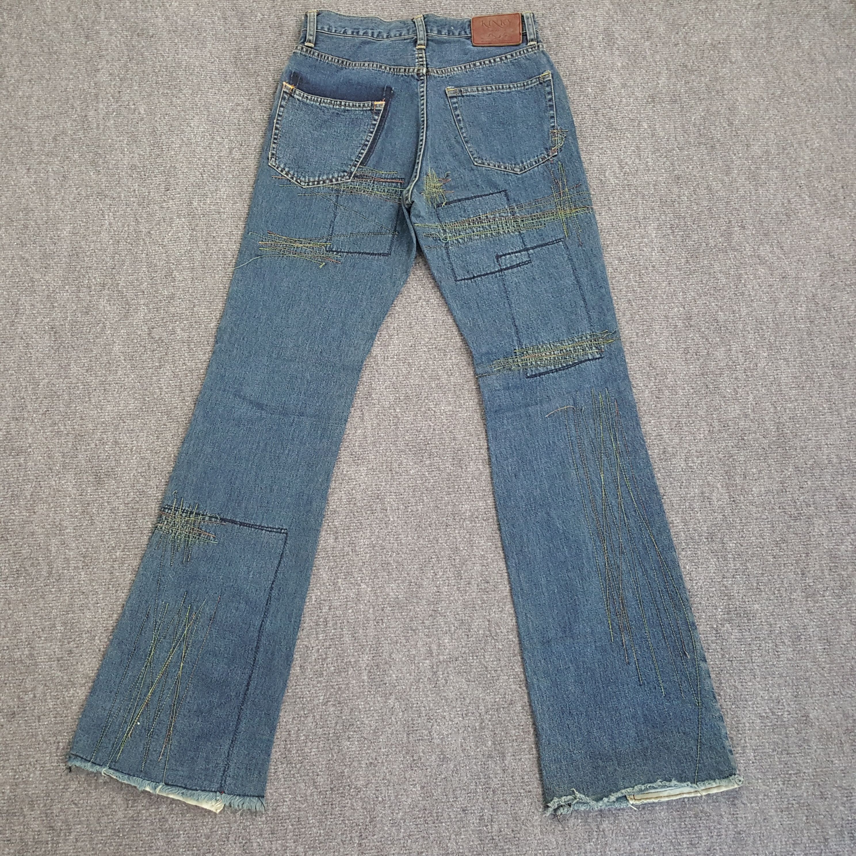 Hysteric Glamour × If Six Was Nine × Vintage Hysteric Glamour Japanese Brand Bootcut Denim Jeans Size US 27 - 1 Thumbnail