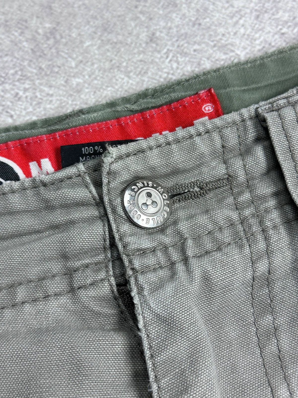 Vintage Vintage Molecule Baggy Patchwork Cargo Pants 35 Size US 35 - 9 Thumbnail