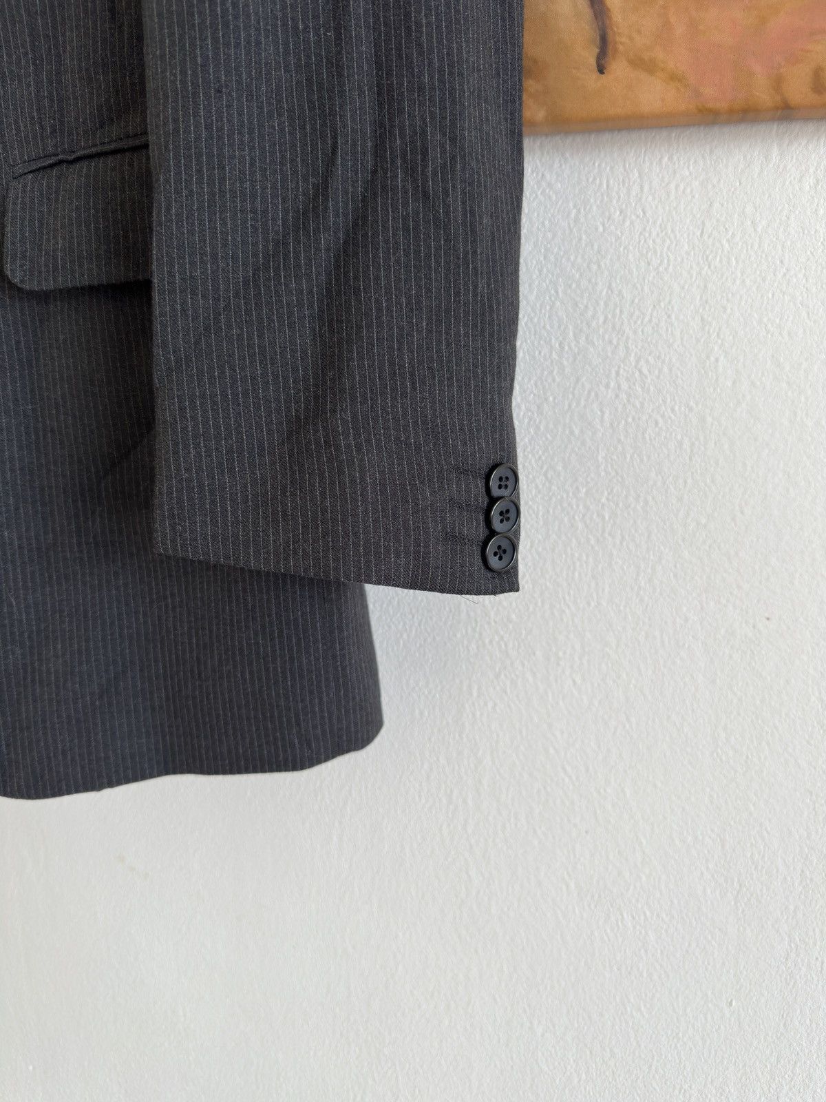 Gianfranco Ferre Gianfranco Ferre Dark Gray Wool Blazer Size 46 Size 46S - 5 Thumbnail