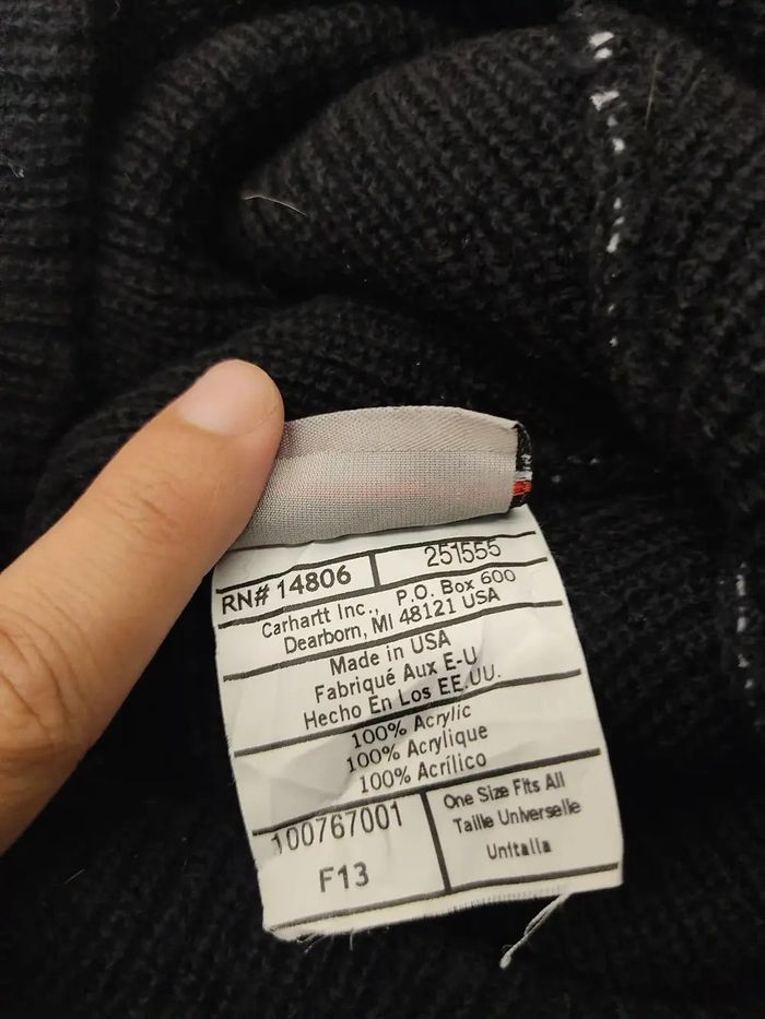 Carhartt Carhartt Beanie Snowcap Size ONE SIZE - 4 Thumbnail