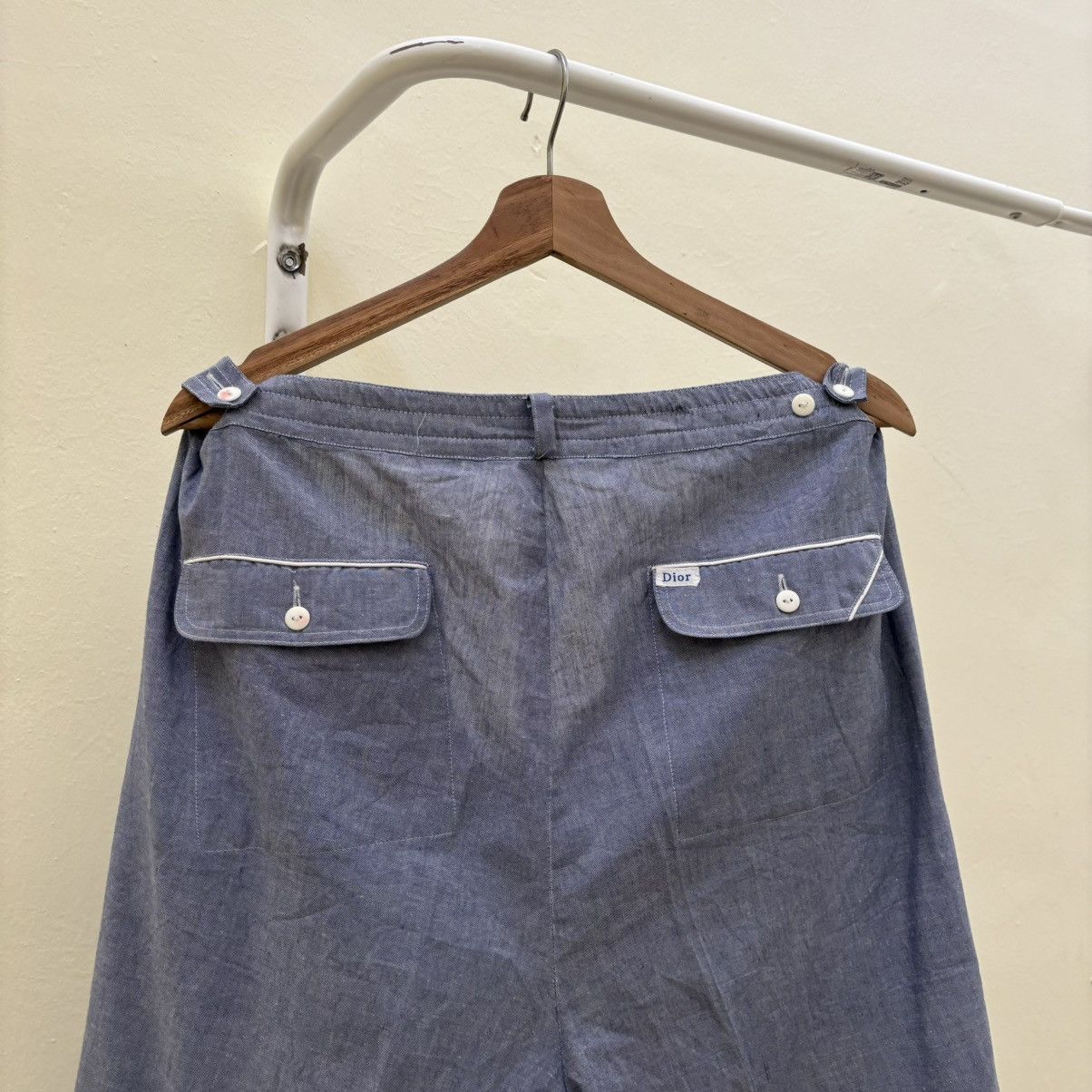 Christian Dior Monsieur × Dior × Vintage Vintage Christian Dior Formal Pants XL Size US 38 / EU 54 - 2 Thumbnail