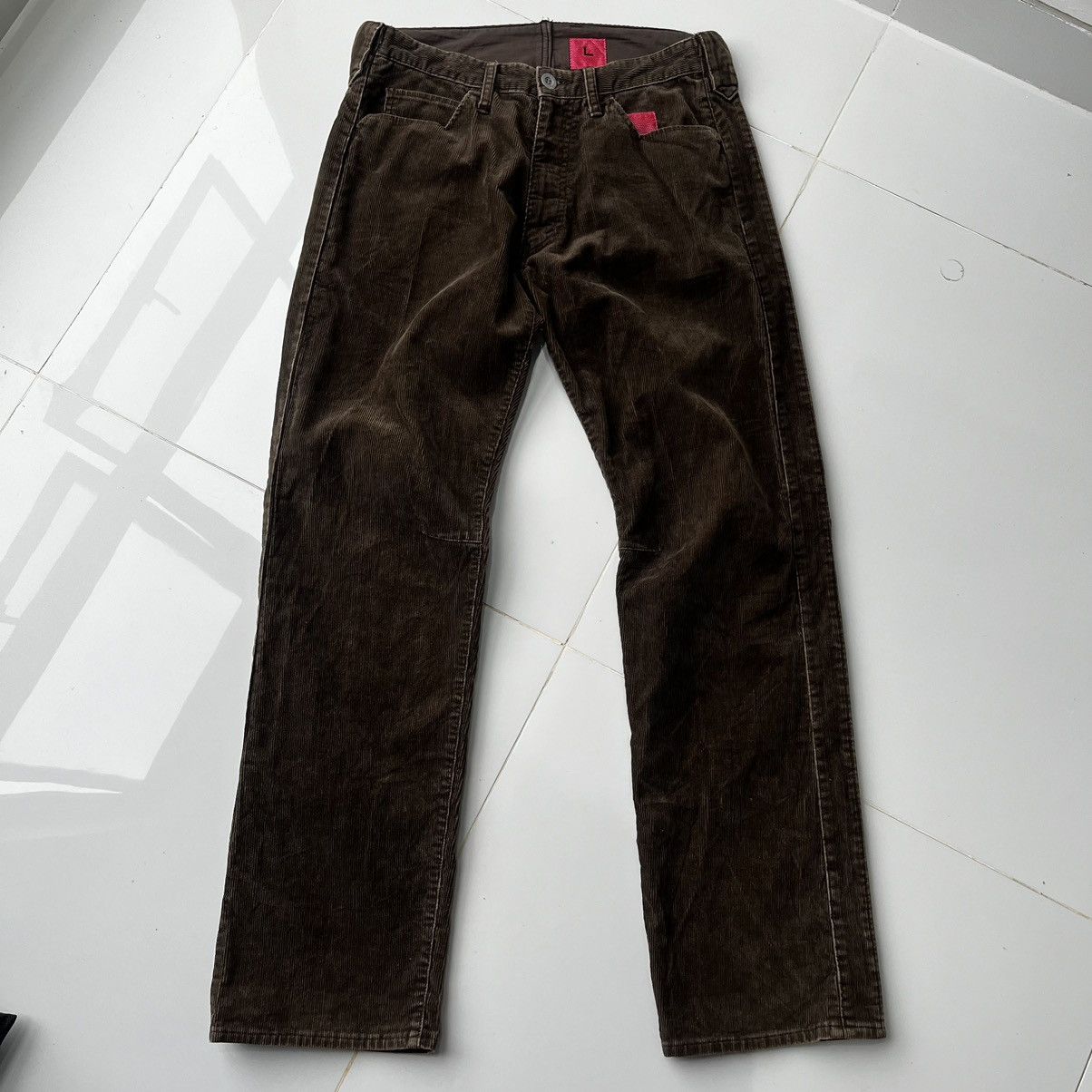 Japanese Brand Rebirth to Tabura Rasa Corduroy Pants Size US 32 / EU 48 - 3 Thumbnail