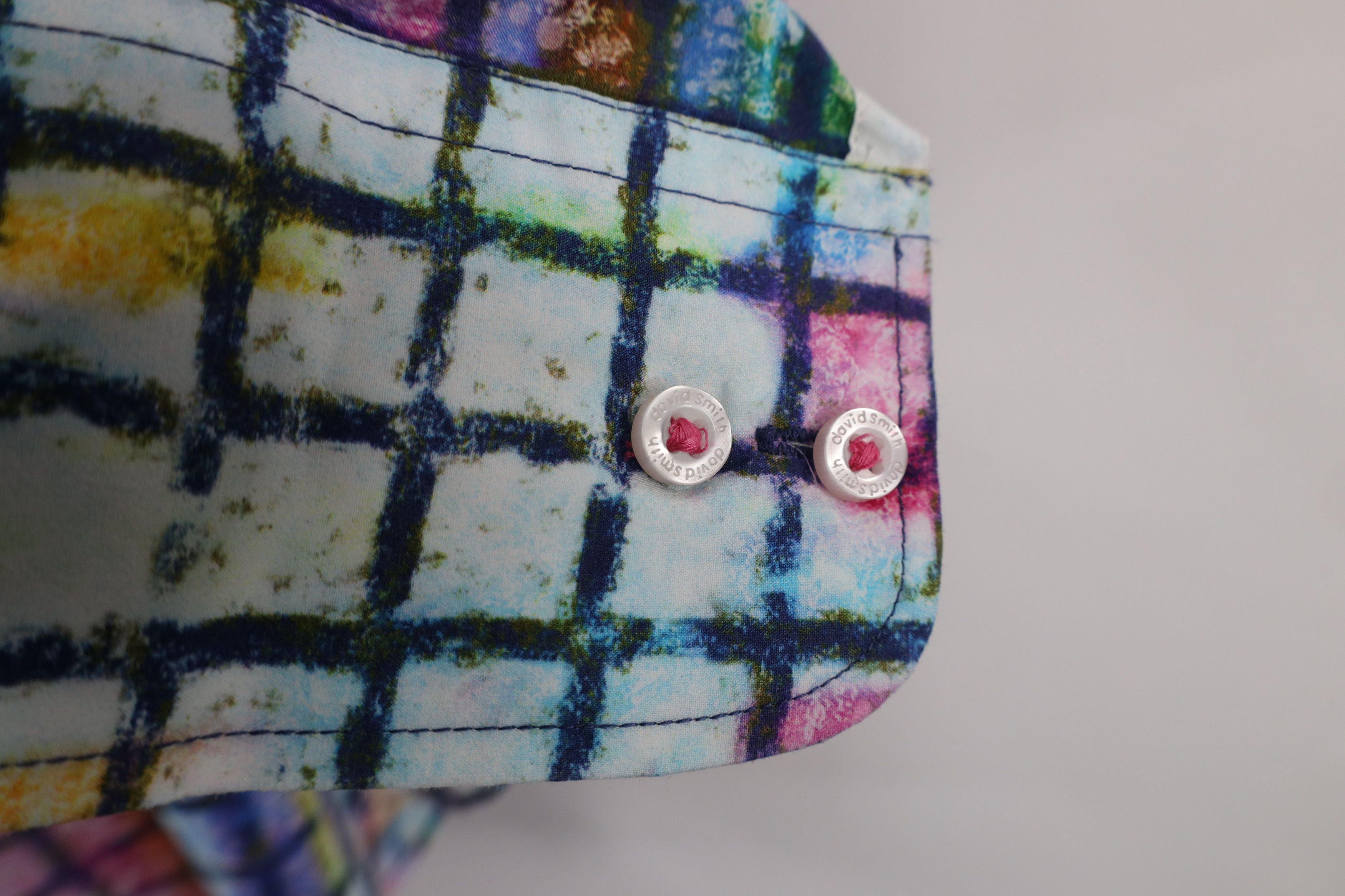 Vintage David Smith Australia Jelly Fish Flip Cuff Button Shirt Size US XL / EU 56 / 4 - 11 Thumbnail