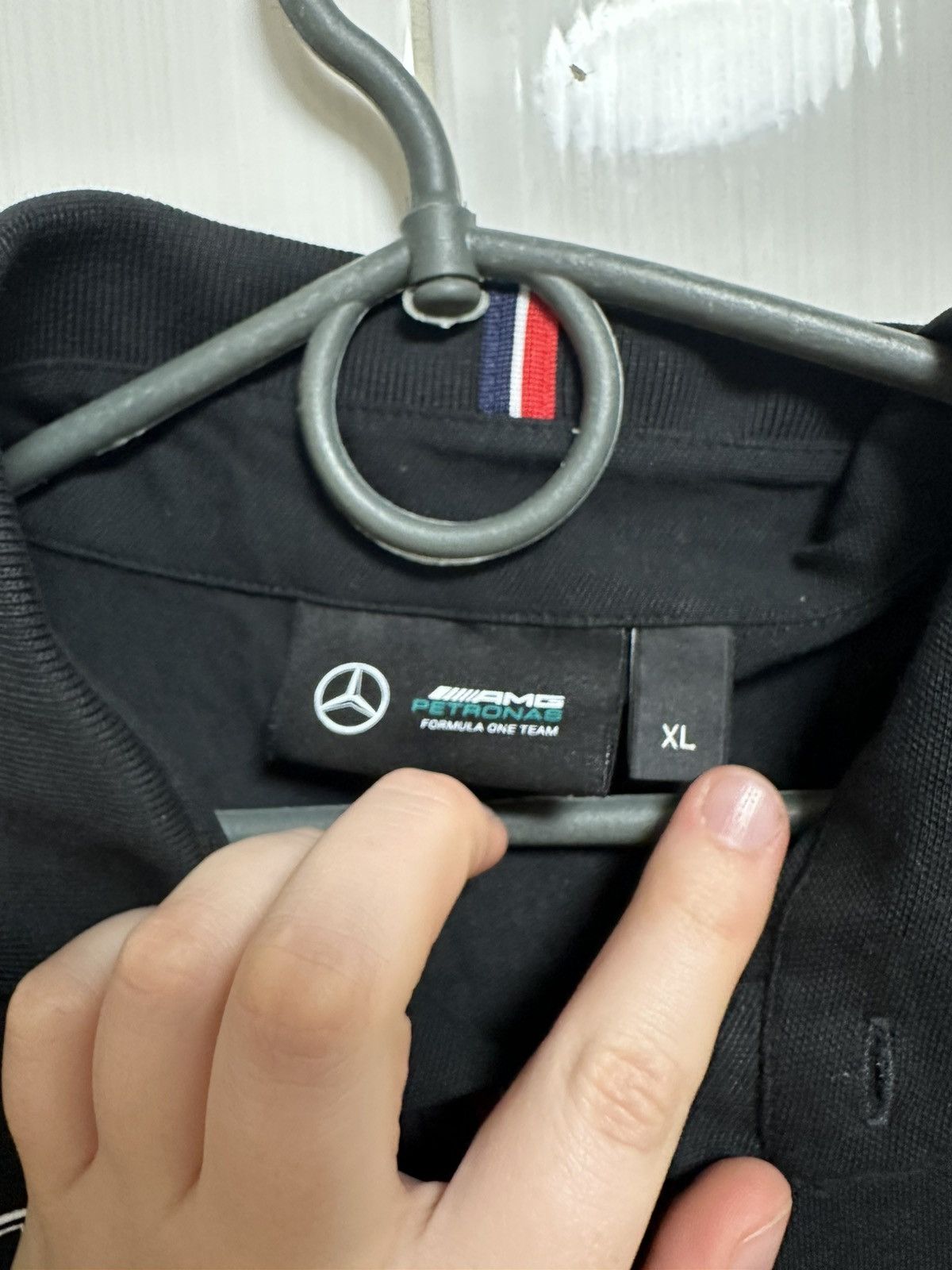 Formula 1 × Vintage Mercedes Polo Shirt AMG Petronas F1 Team Men's 2023 size XL Size US XL / EU 56 / 4 - 4 Thumbnail