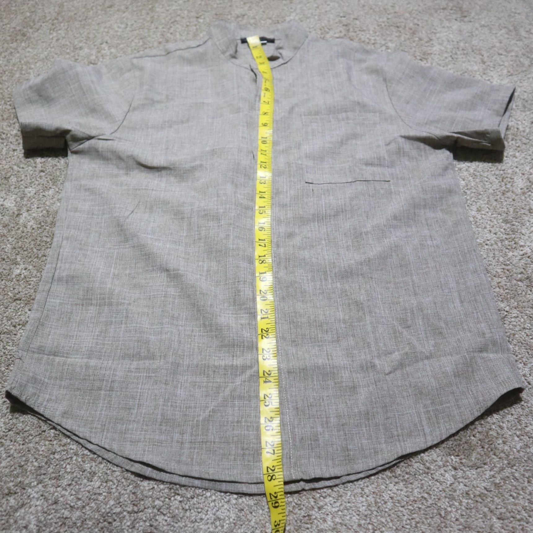 Vintage JFN Shirt Adult L Brown Short Sleeve Shirt Mens L Brown Shirt JFN Shirt Dress Shirt Size US L / EU 52-54 / 3 - 7 Thumbnail