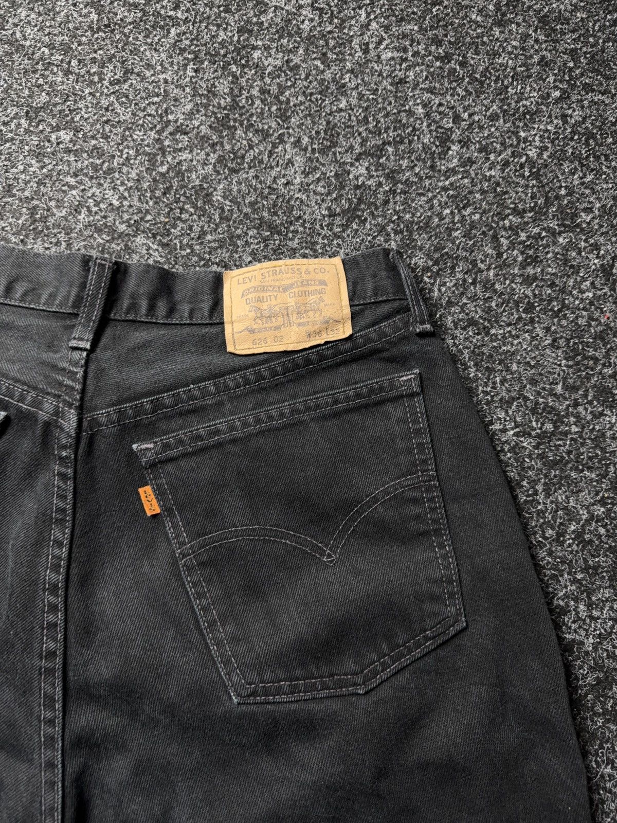 Levi's Vintage Clothing Vintage 90s Archival Levi’s Hearts Style Cross Denim Jeans Size US 33 - 17 Thumbnail