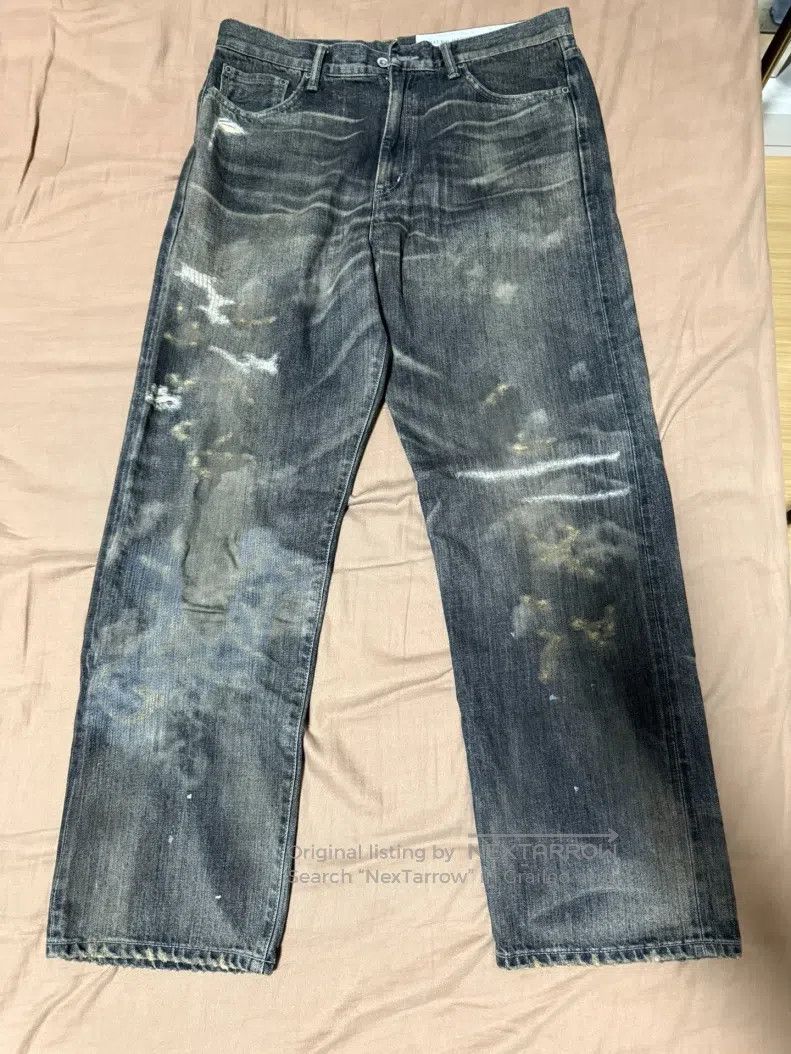 Neighborhood size L Distressed Denim Pants King Bull Bla