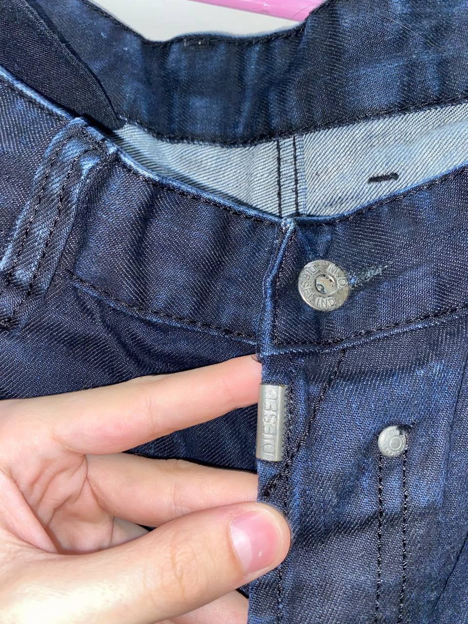 Diesel × Vintage VTG Diesel Washed Jeans 90s Size US 36 / EU 52 - 8 Thumbnail
