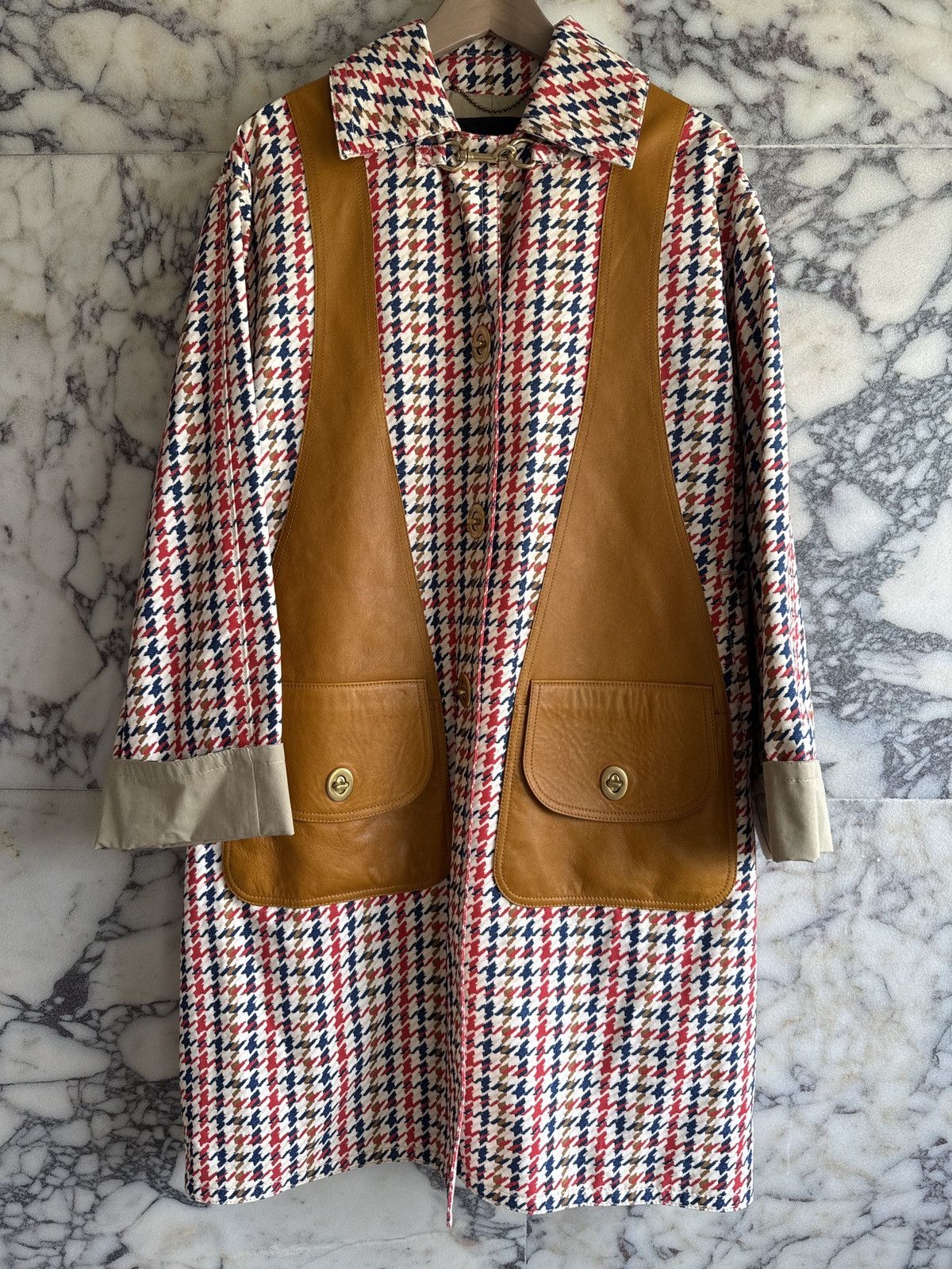 Coach Coach Bonnie Cashin Plaid Cotton Waterproof Coat Size S / US 4 / IT 40 - 1 Thumbnail