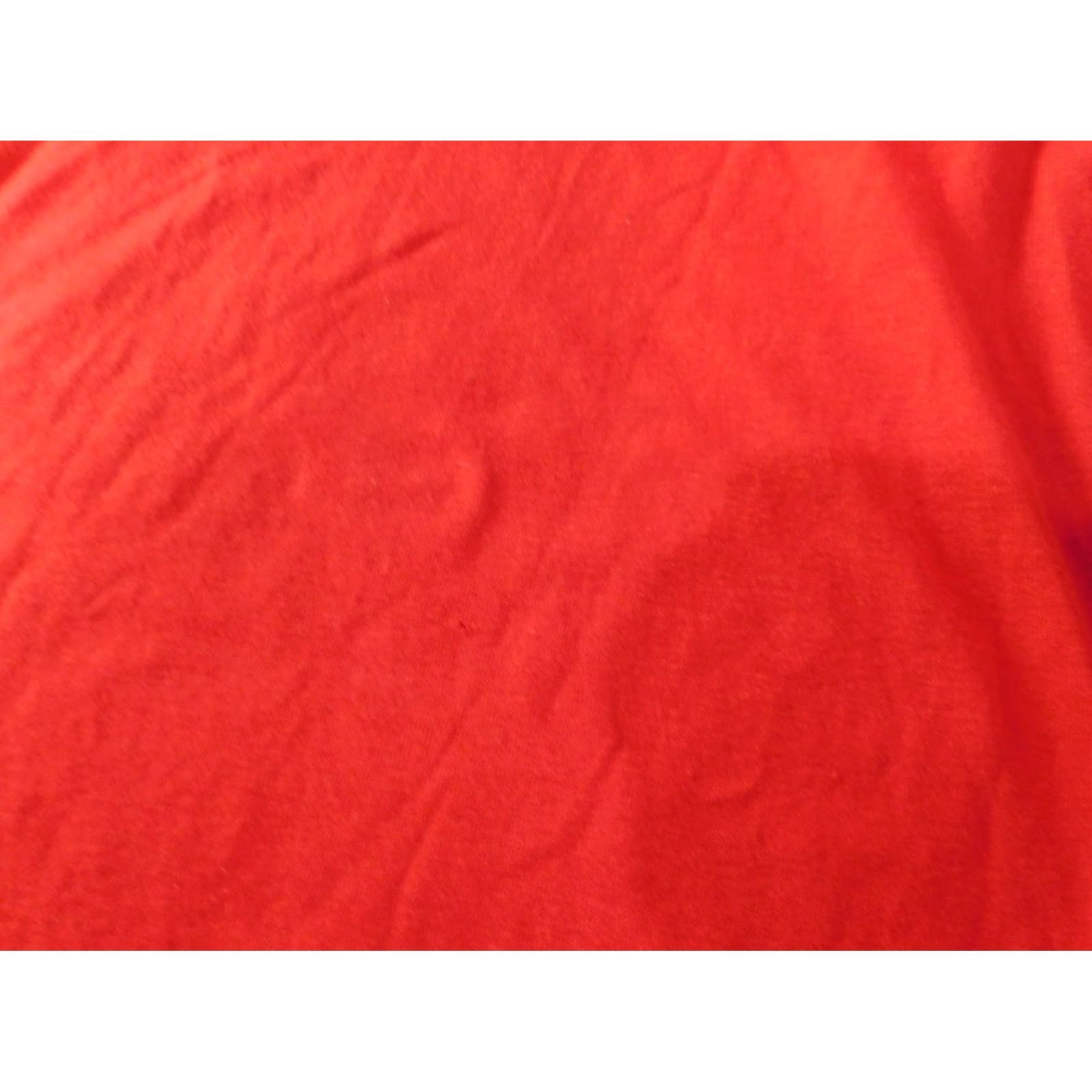 Ann Taylor Ann Taylor Loft Blouse Regular Womens XL Red Floral Round Neck Short Sleeve Pullover Casual Cotton Down Ruffle Size XL / US 12-14 / IT 48-50 - 4 Thumbnail