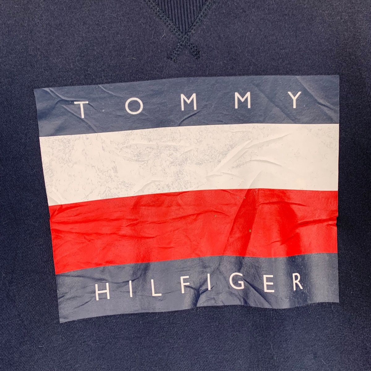 Tommy Hilfiger TOMMY HILFIGER Big Logo Sweatshirts #0694-C32 Size US S / EU 44-46 / 1 - 7 Thumbnail