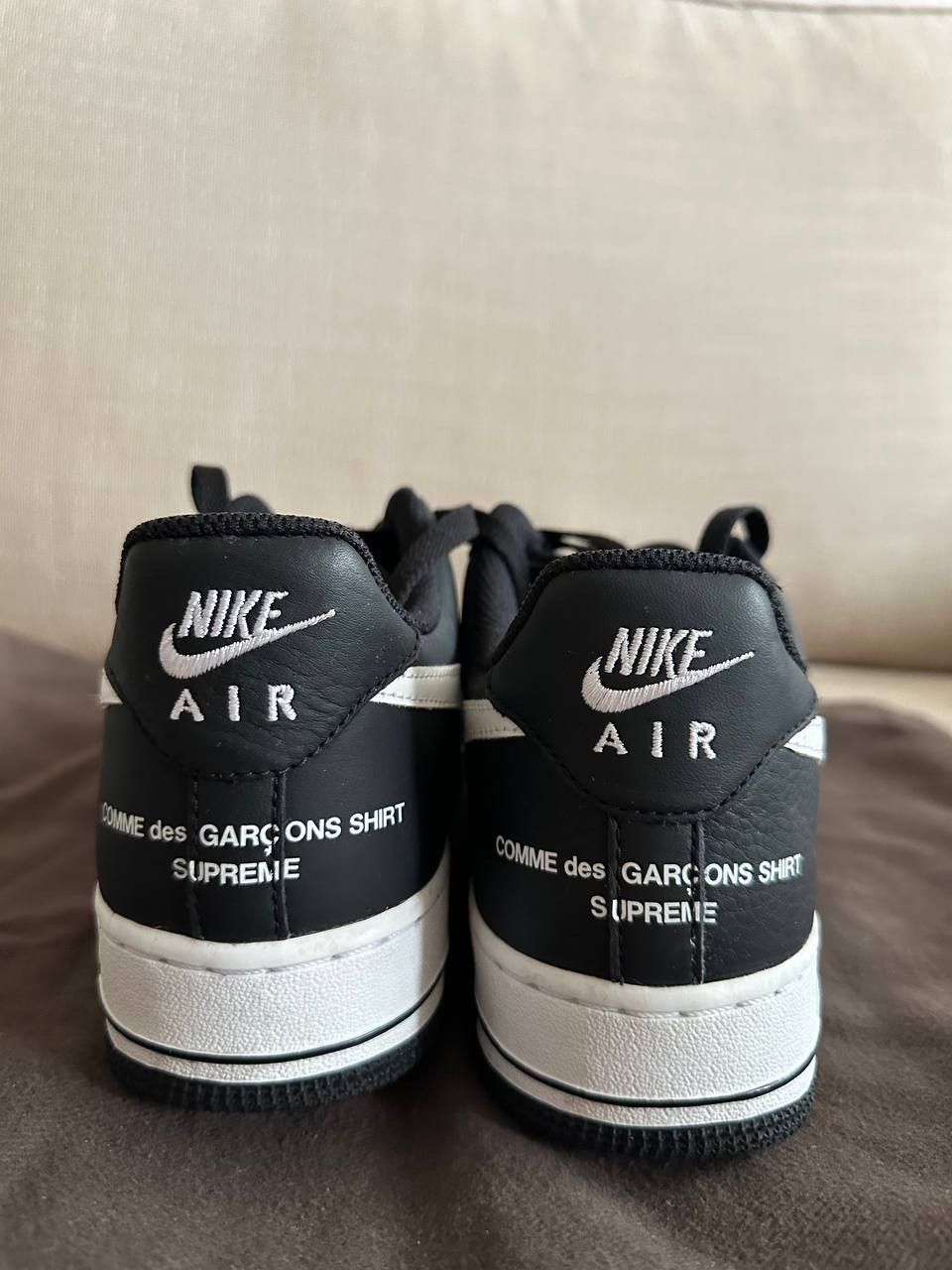 Nike × Supreme Comme Des Garcons X Supreme Split Swoosh Air Force 1 Size US 9 / EU 42 - 2 Thumbnail