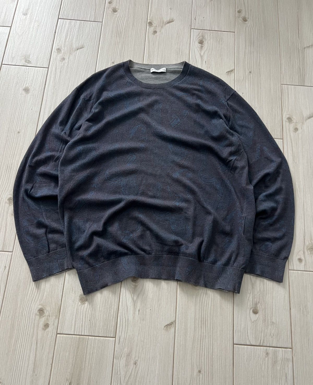 Etro Etro Pattern Sweatshirt Laxury Vintage Size US XXL / EU 58 / 5 - 3 Thumbnail