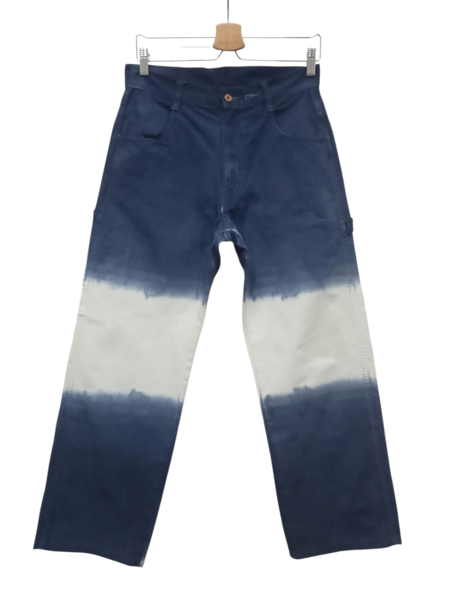 PPFM PPFM 2 Tone Dip-Dye Carpenter Workwear Pants Size US 31 - 1 Thumbnail