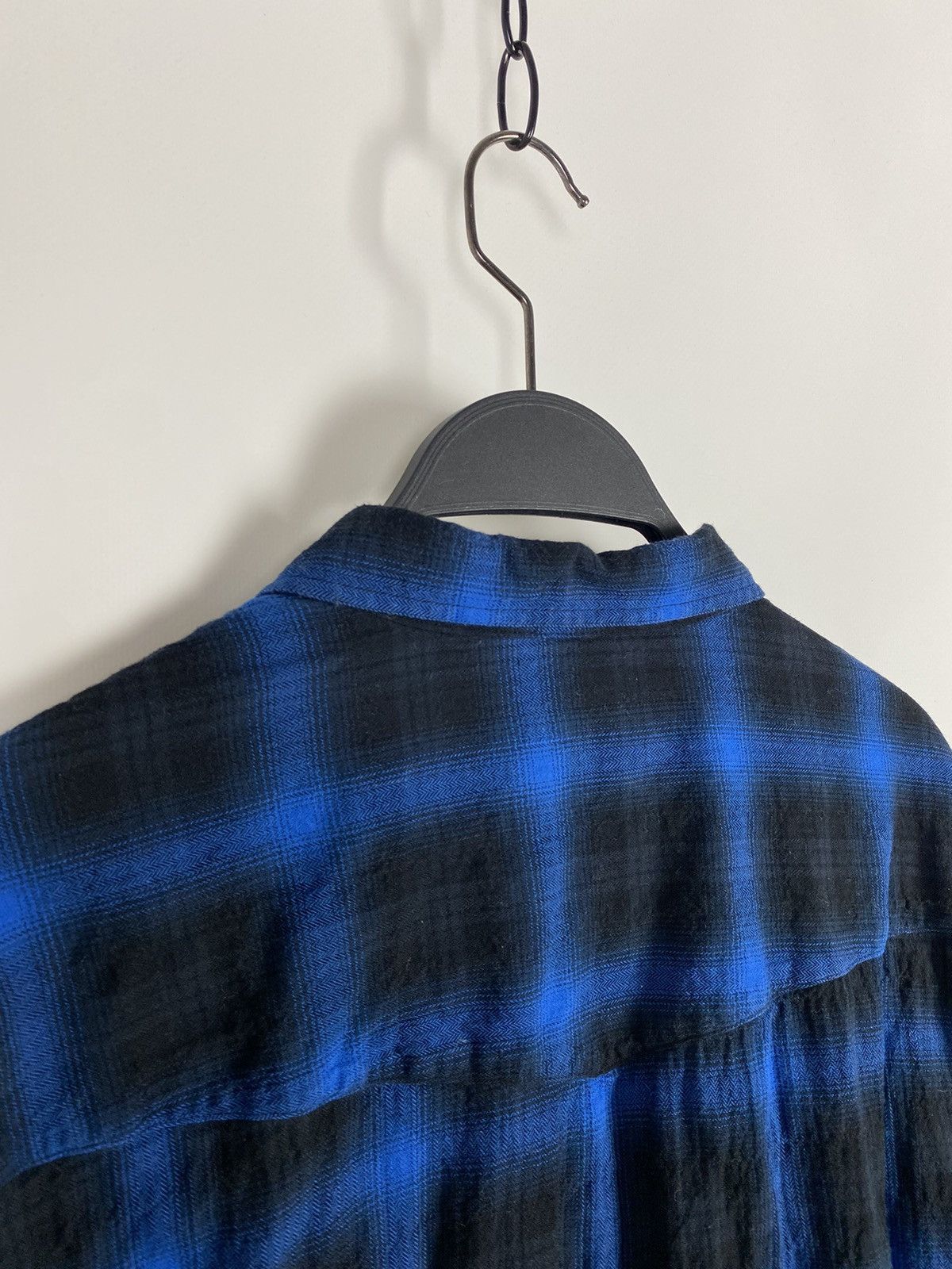 Officine Generale Officine Generale x Barneys New York Wrinkled Flannel Shirt Size US M / EU 48-50 / 2 - 7 Thumbnail
