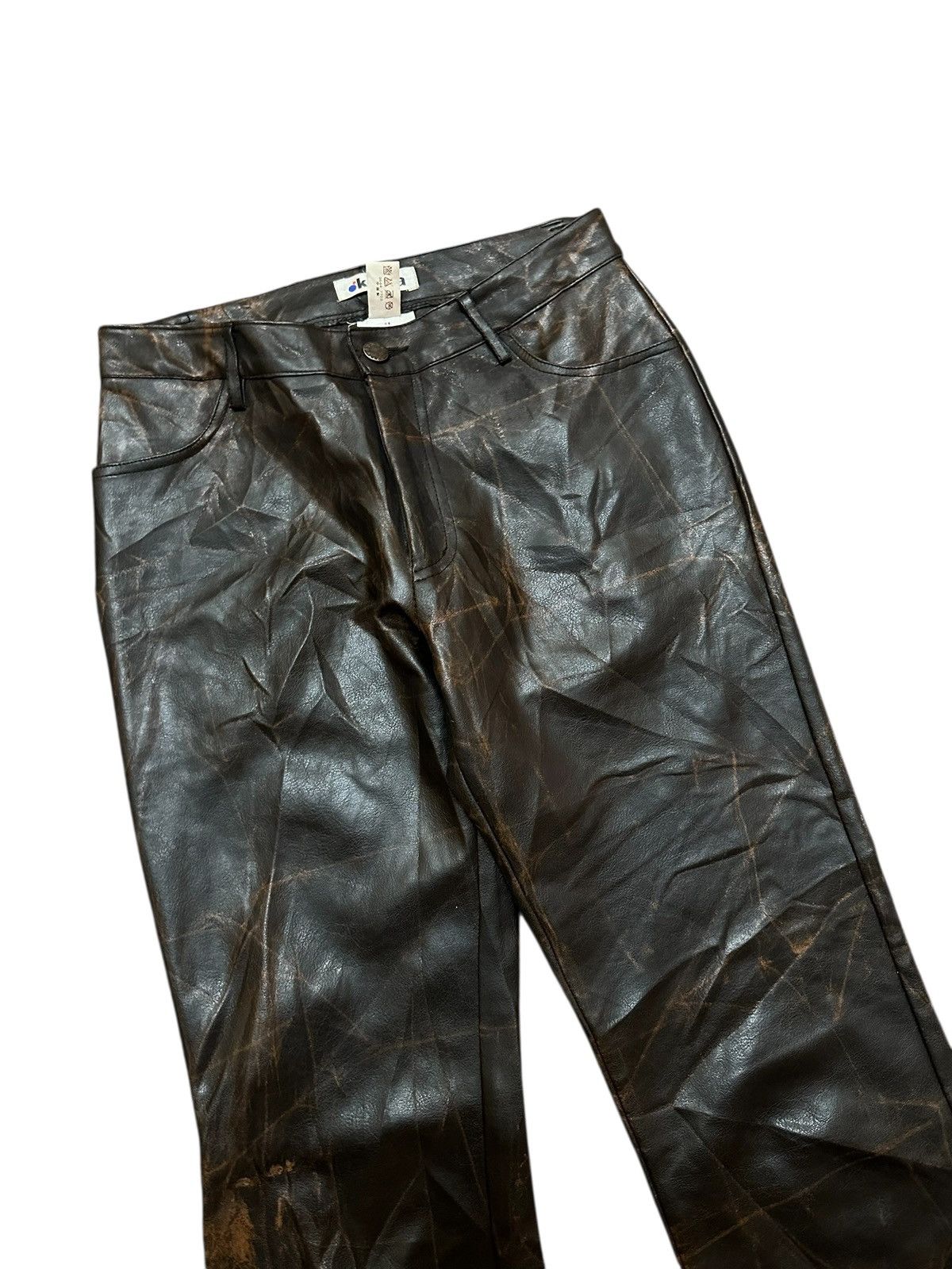 Vintage Japanese brand kaika pants flare Size US 28 / EU 44 - 2 Thumbnail