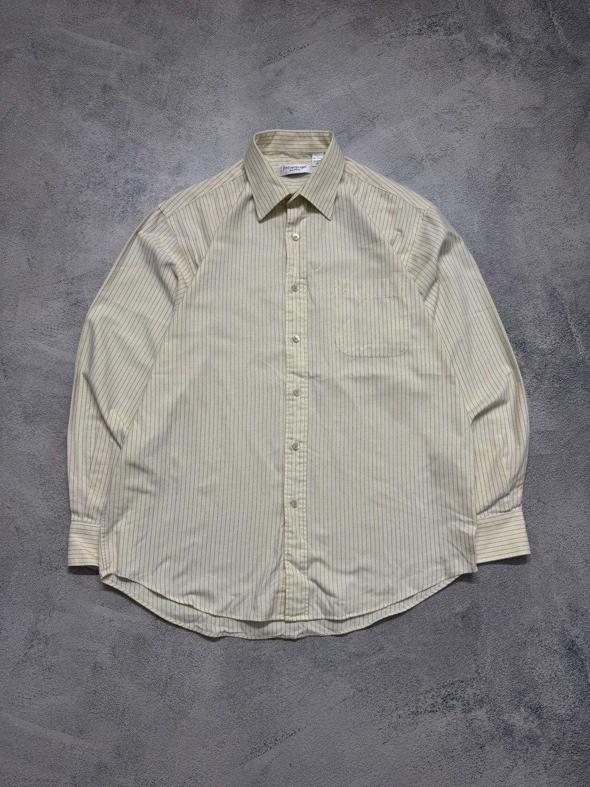 Yves Saint Laurent Vintage Yves Saint Laurent YSL Shirt Luxury Size US L / EU 52-54 / 3 - 1 Thumbnail