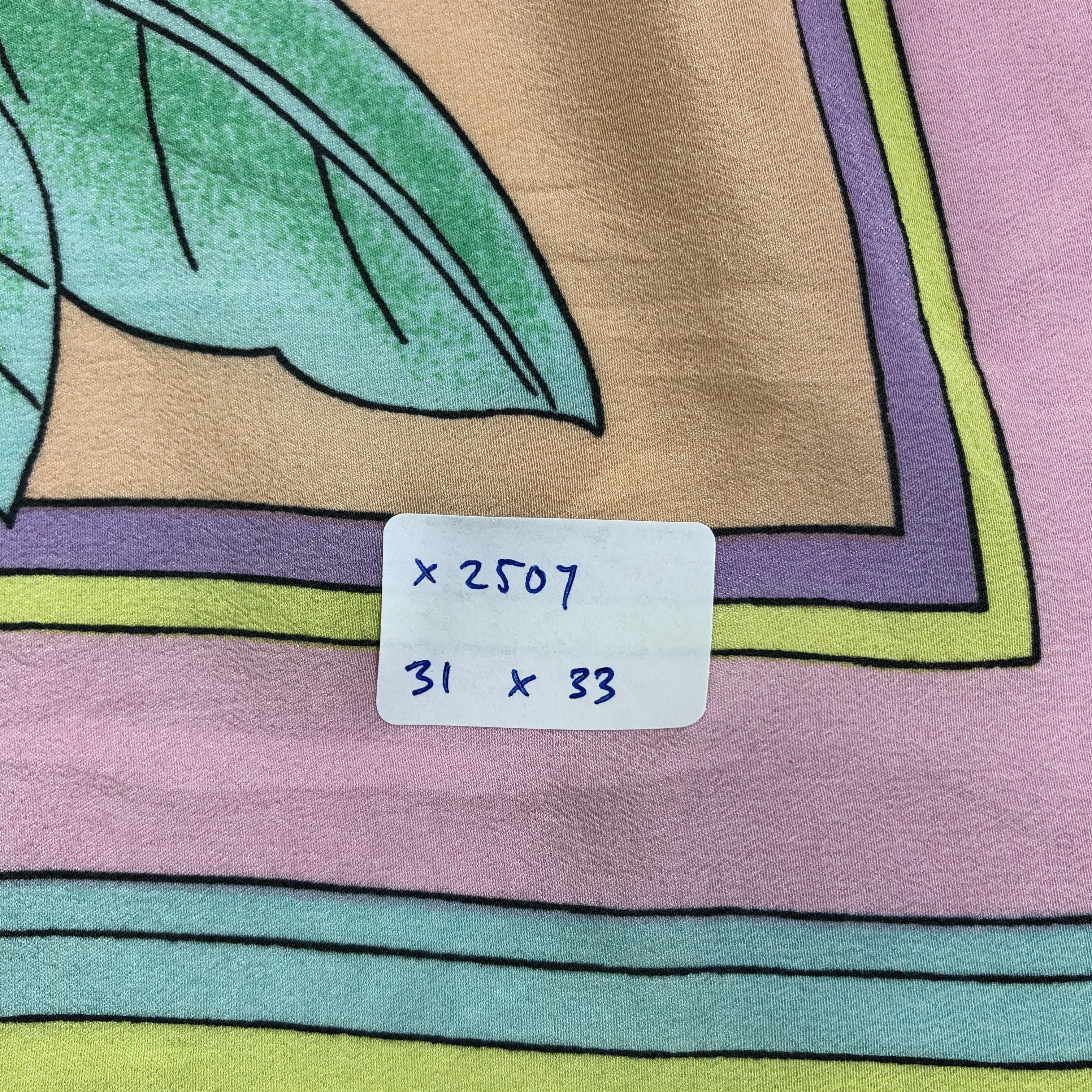 Vintage Vintage Silk Scarf Size ONE SIZE - 5 Thumbnail